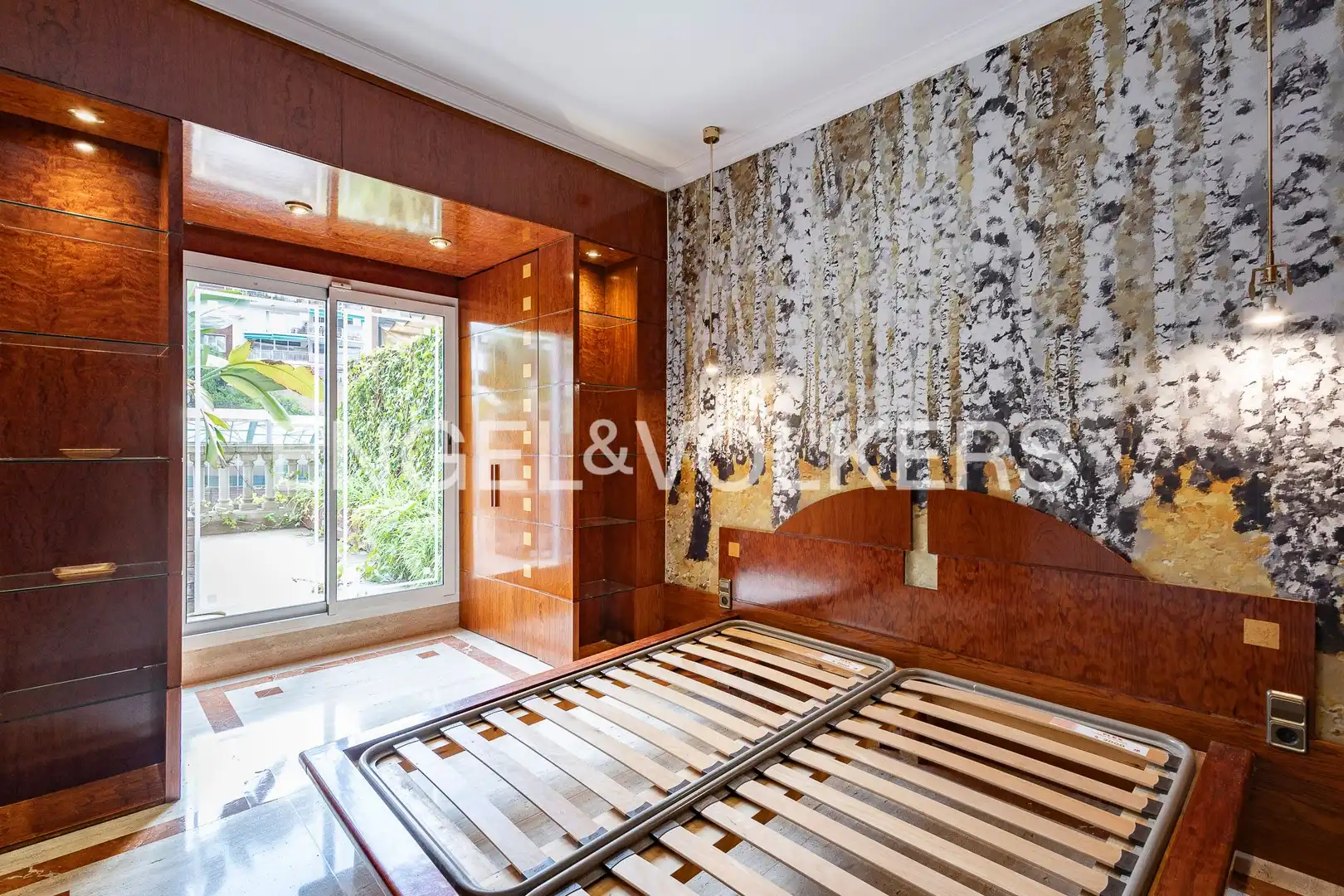 Schlafzimmer von Wohnung zur Miete in Barcelona mit Klimaanlage, Heizung und Terrasse