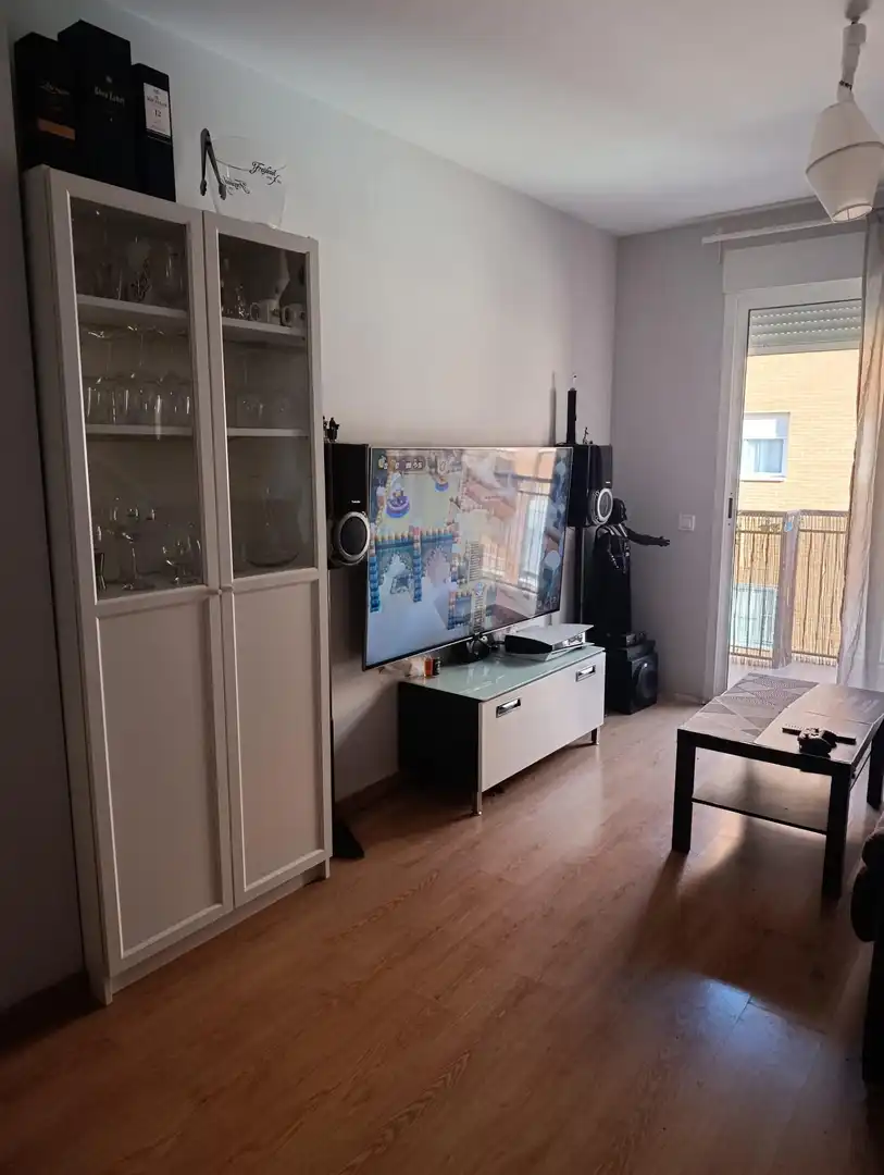 Sala d'estar de Pis en venda en Murcia amb Aire condicionat, Traster i Moblat