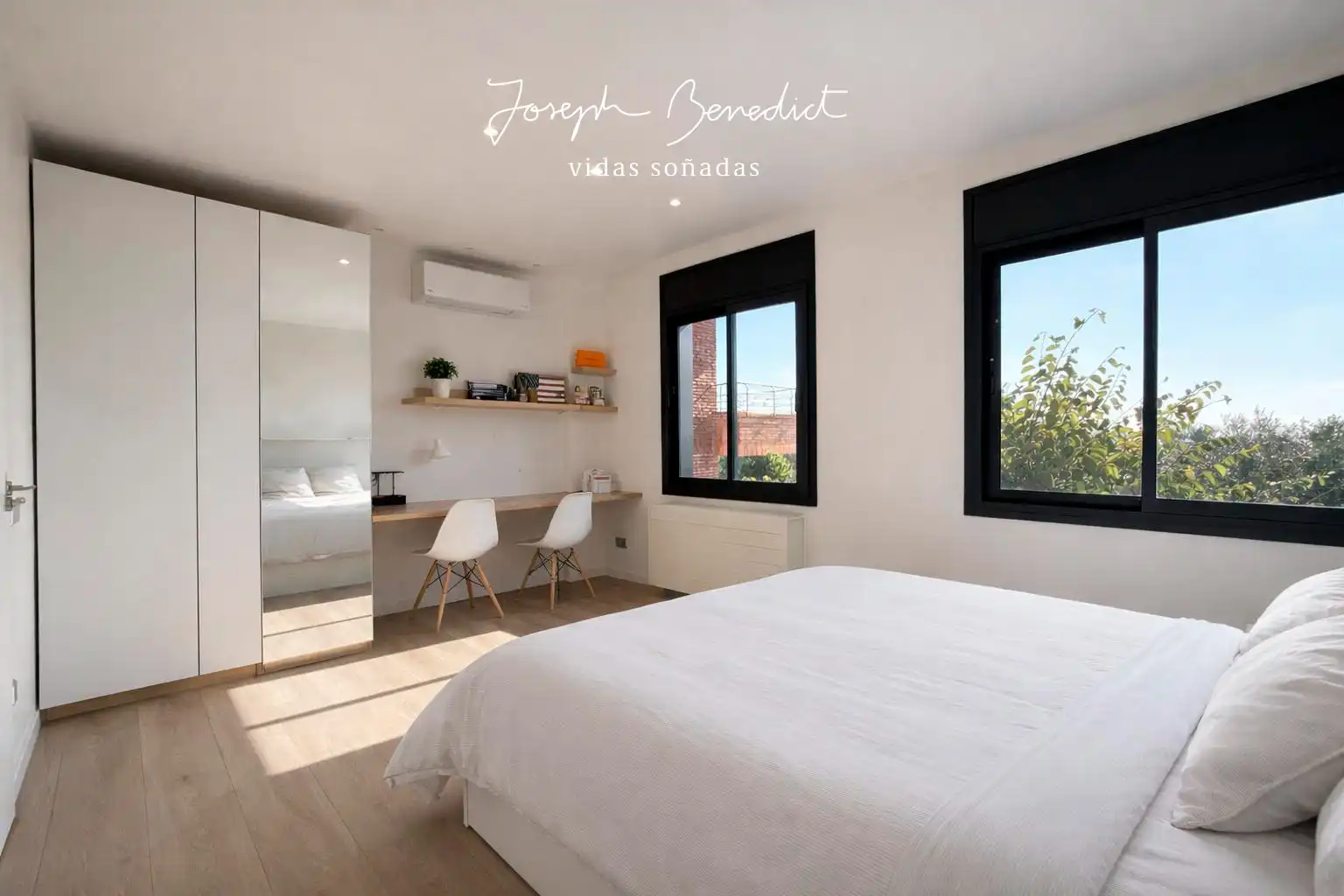 Dormitori de Casa o xalet en venda en Castelldefels amb Aire condicionat, Calefacció i Jardí privat