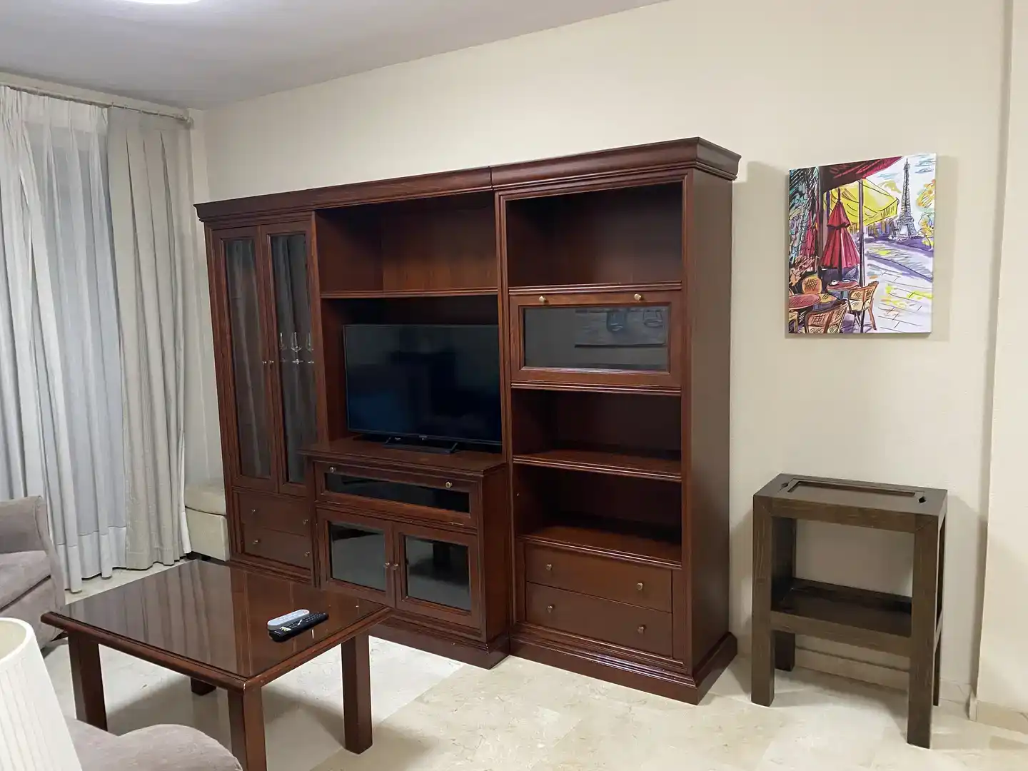 Wohnzimmer von Wohnung zur Miete in Centro