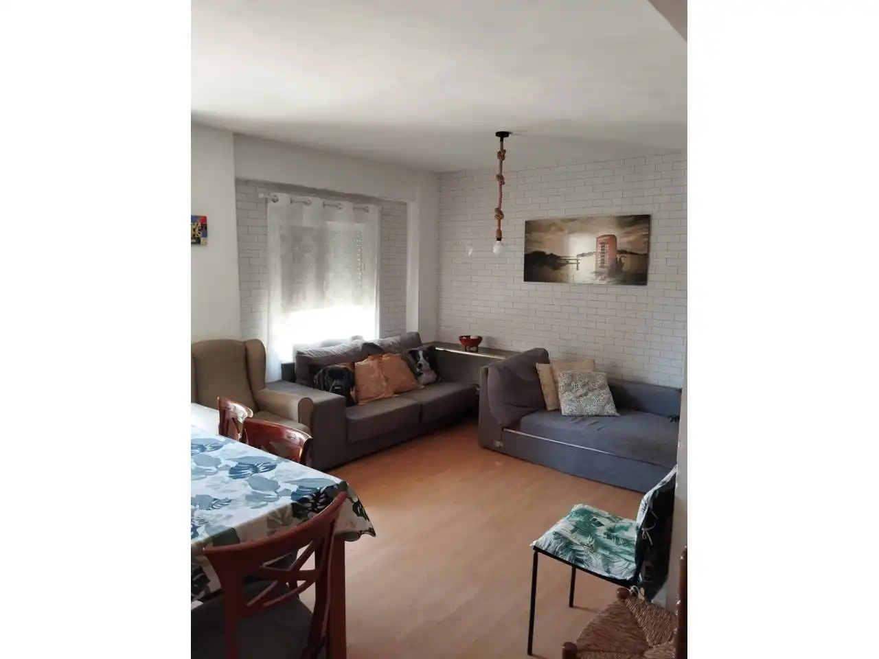Sala de estar de Piso en venta en Valencia con Aire acondicionado y Balcón