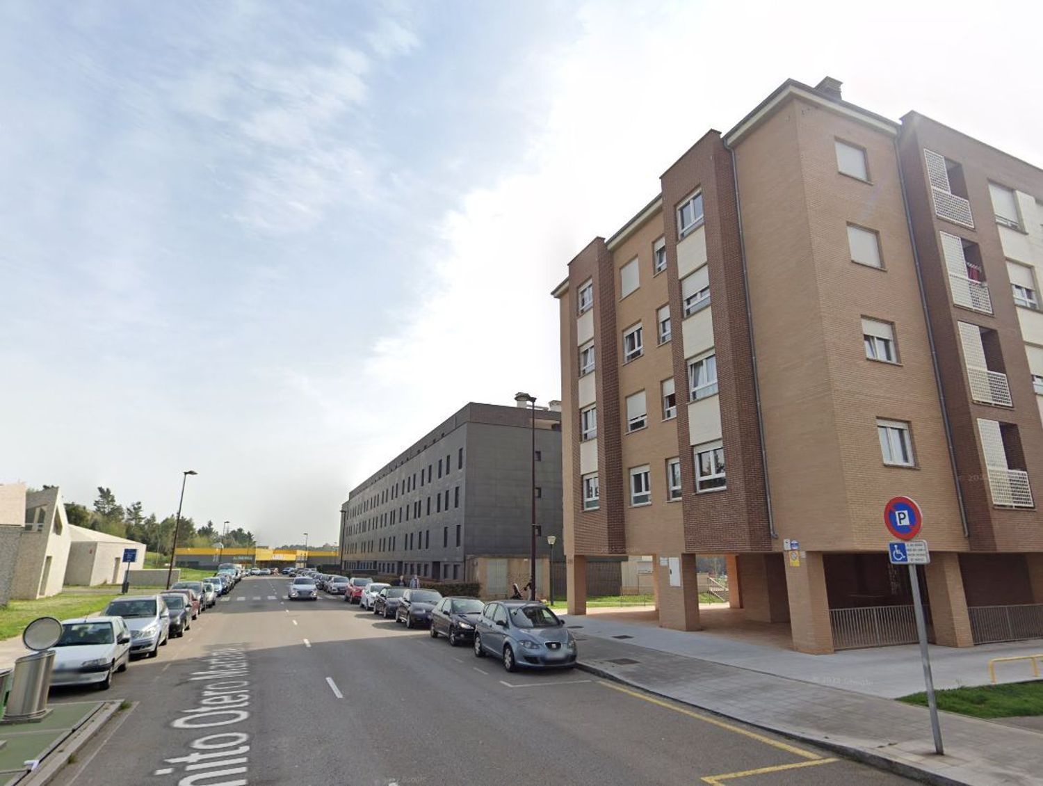 Vista exterior de Pis en venda en Gijón 