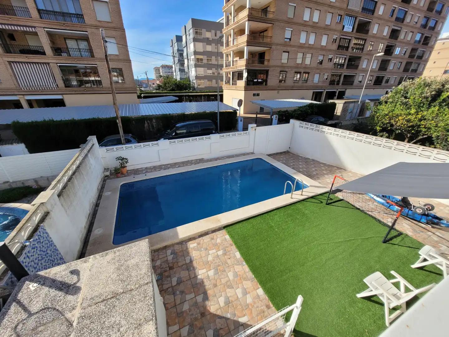 Piscina de Casa o chalet en venta en Benicasim / Benicàssim con Aire acondicionado, Jardín privado y Terraza