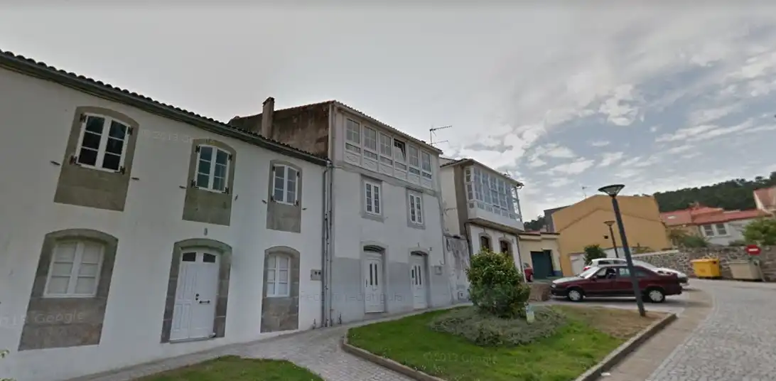 Vista exterior de Finca rústica en venda en Corcubión amb Calefacció, Jardí privat i Terrassa