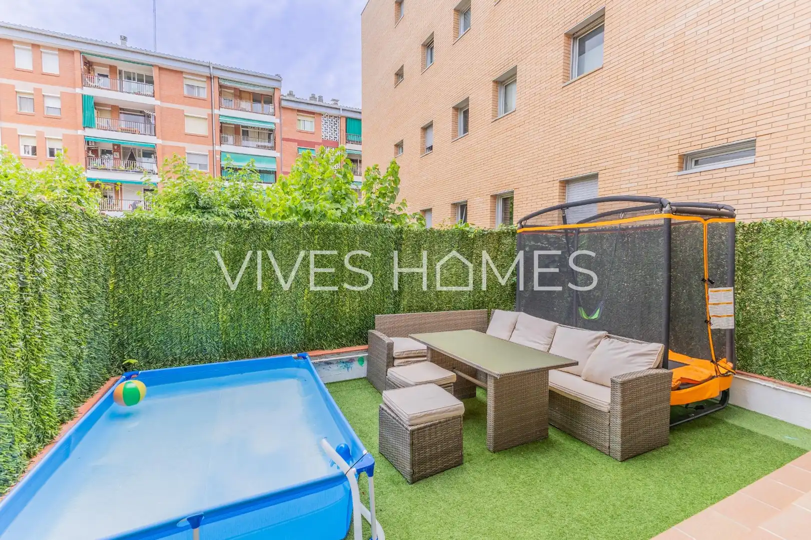 Terrassa de Casa adosada en venda en Arenys de Mar amb Calefacció, Jardí privat i Terrassa