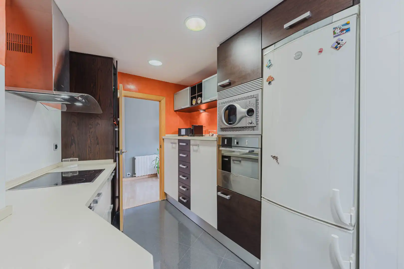 Kitchen of Flat for sale in Barcelona  with Air Conditioner, Heating and Parquet flooring