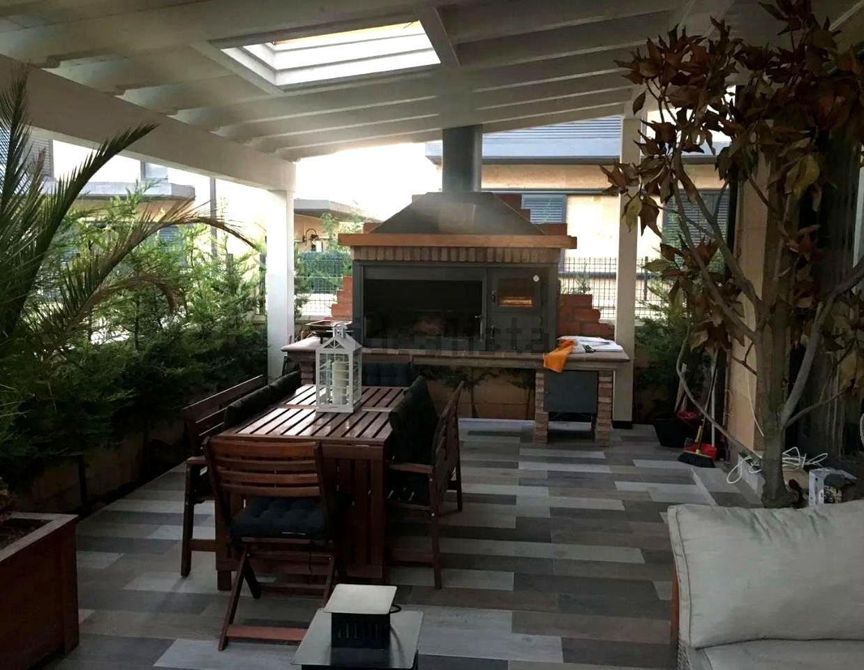 Terrace of Single-family semi-detached for sale in Ribafrecha  with Air Conditioner, Heating and Furnished