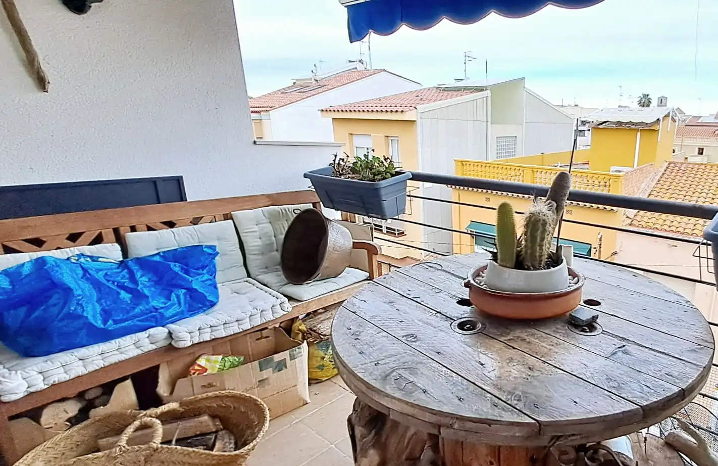 Terraza de Dúplex en venta en Malgrat de Mar con Aire acondicionado, Terraza y Amueblado