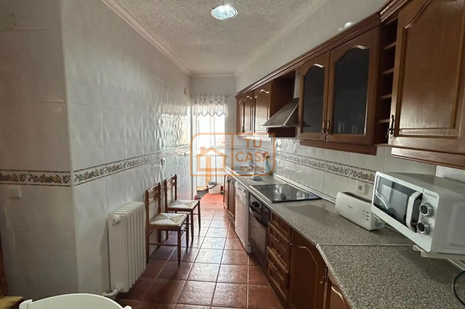 Cuina de Pis de lloguer en Cáceres amb Aire condicionat, Calefacció i Parquet