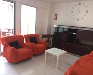 Living room of Flat to rent in  Zaragoza Capital  with Heating, Furnished and Oven