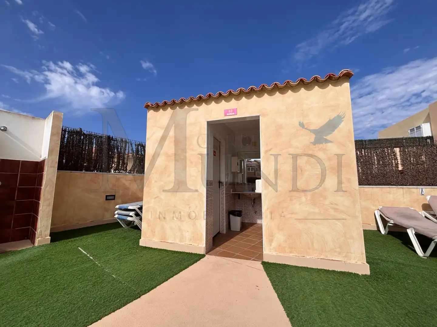 Exterior view of Houses for sale in La Oliva  with Terrace, Storage room and Furnished