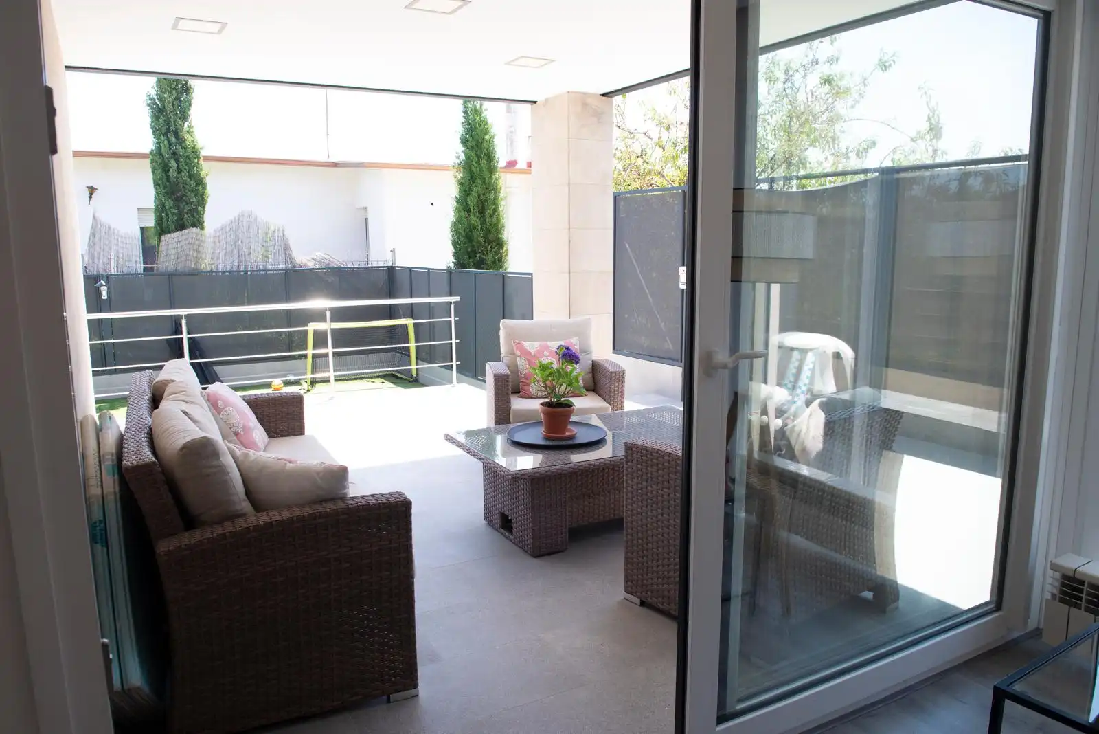 Terraza de Casa o chalet en venta en Alella con Aire acondicionado, Calefacción y Jardín privado