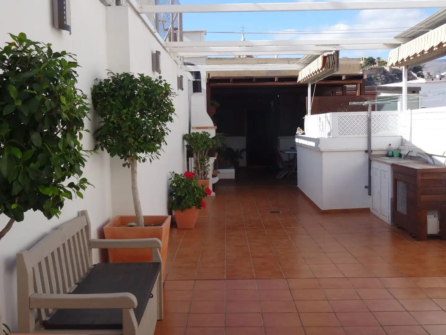 Terraza de Ático en venta en Centro
