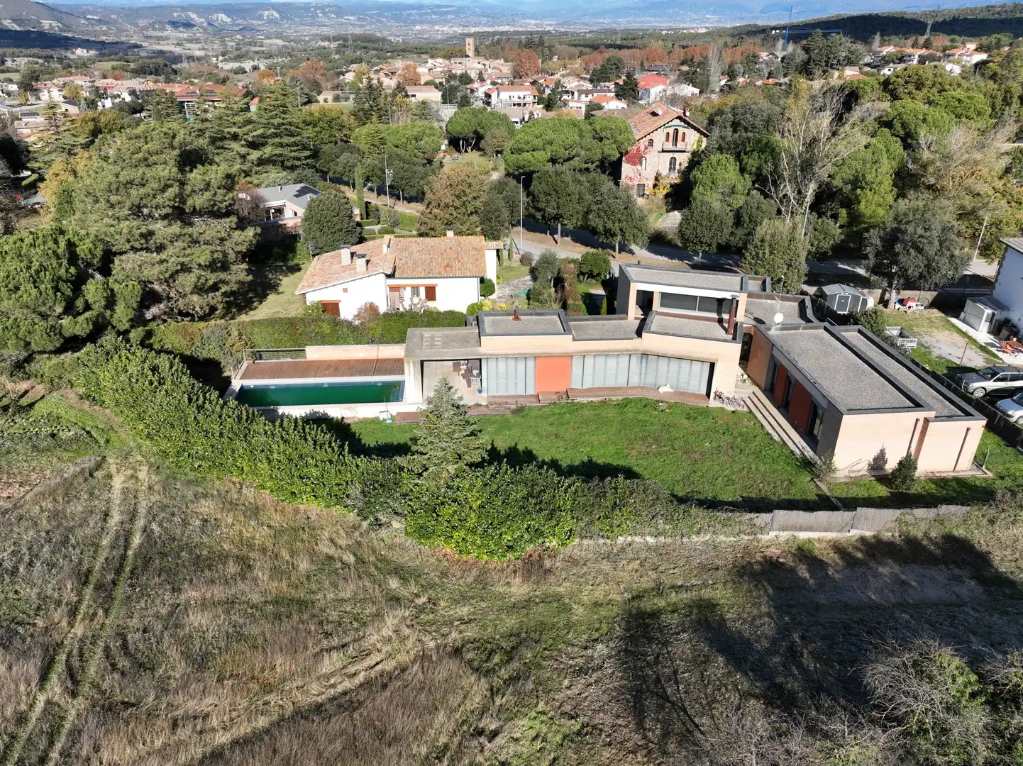 Vista exterior de Casa o xalet en venda en Seva amb Calefacció, Terrassa i Traster