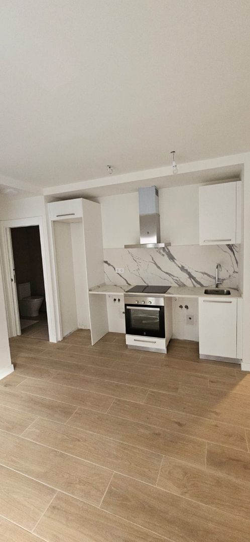 Kitchen of Flat for sale in  Madrid Capital  with Heating, Parquet flooring and Terrace