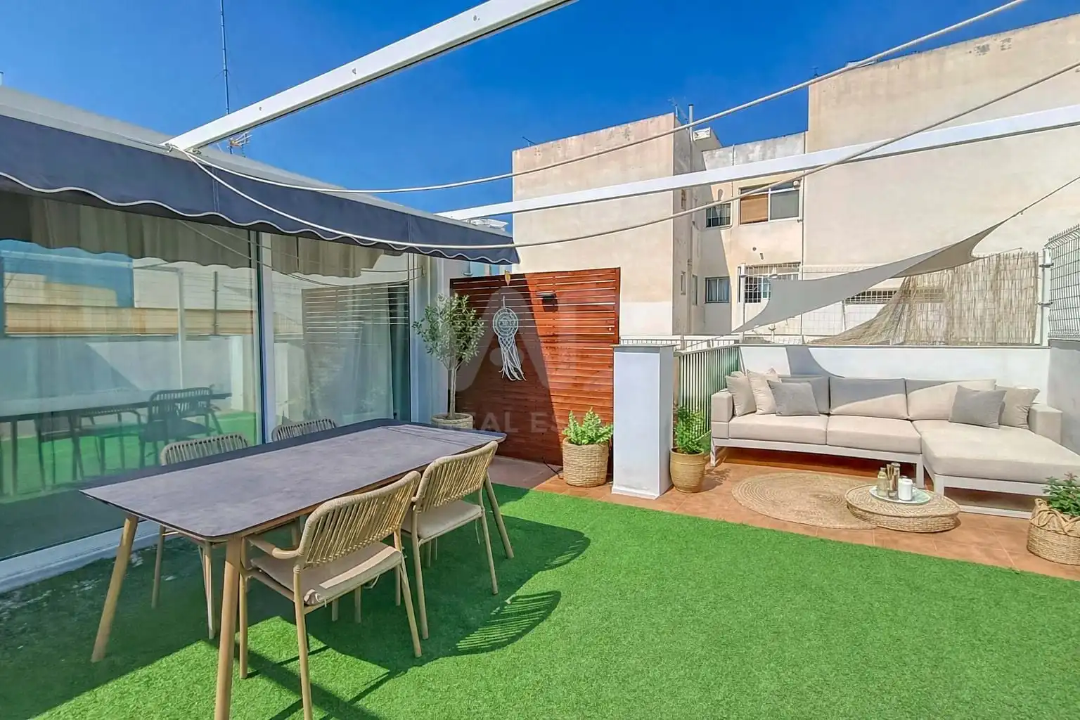 Terrasse von Dachboden zum Verkauf in San Vicente del Raspeig / Sant Vicent del Raspeig mit Klimaanlage, Heizung und Terrasse
