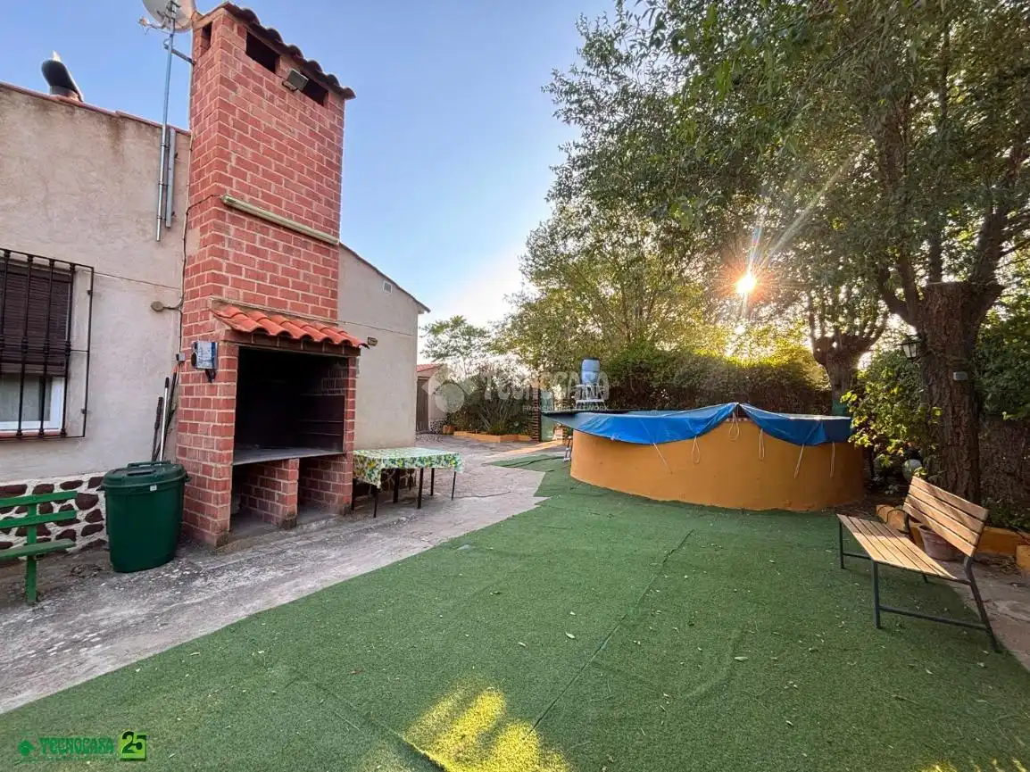 Terraza de Finca rústica en venta en Manzanares con Aire acondicionado