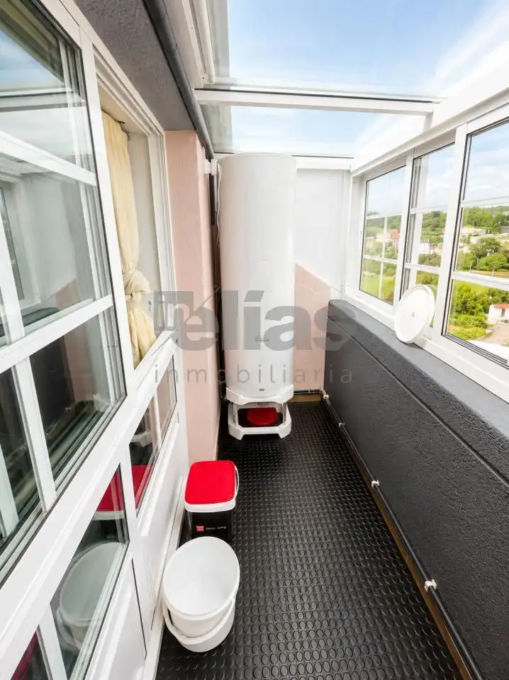 Terrasse von Wohnung zur Miete in Zas mit Heizung und Abstellraum