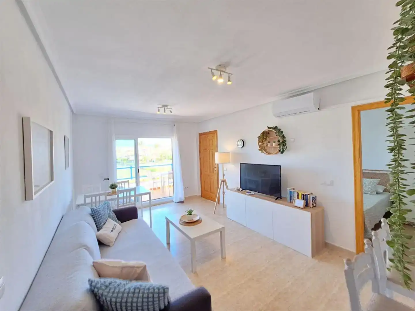 Sala d'estar de Àtic en venda en Vera amb Aire condicionat, Piscina i Balcó