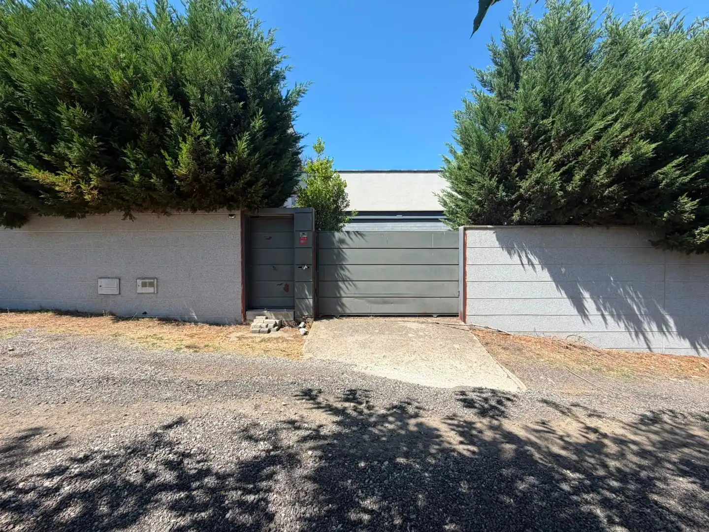 Vista exterior de Casa o chalet en venta en Mejorada del Campo con Jardín privado, Terraza y Piscina