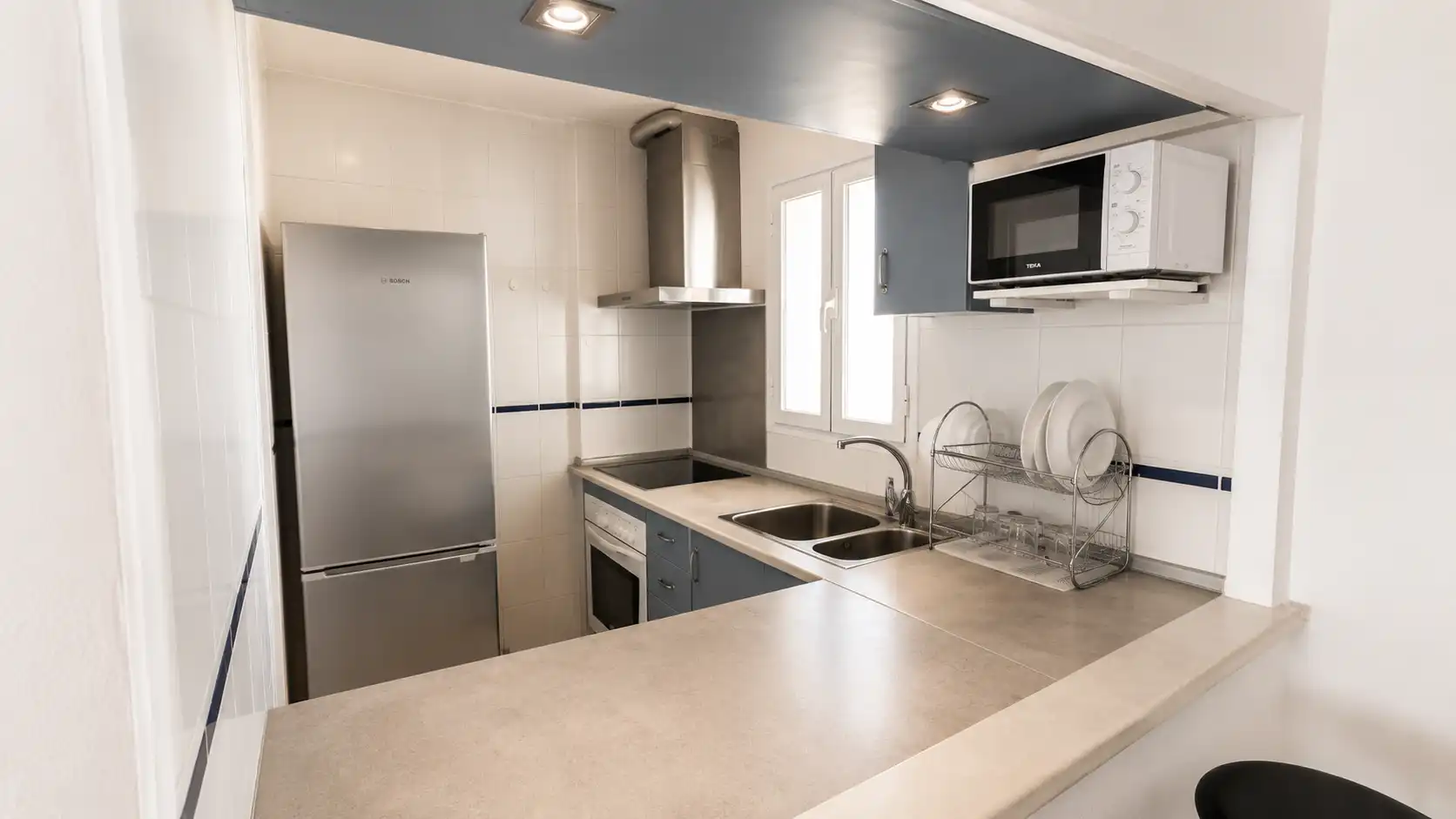 Kitchen of Flat for sale in Benalmádena  with Air Conditioner, Heating and Terrace