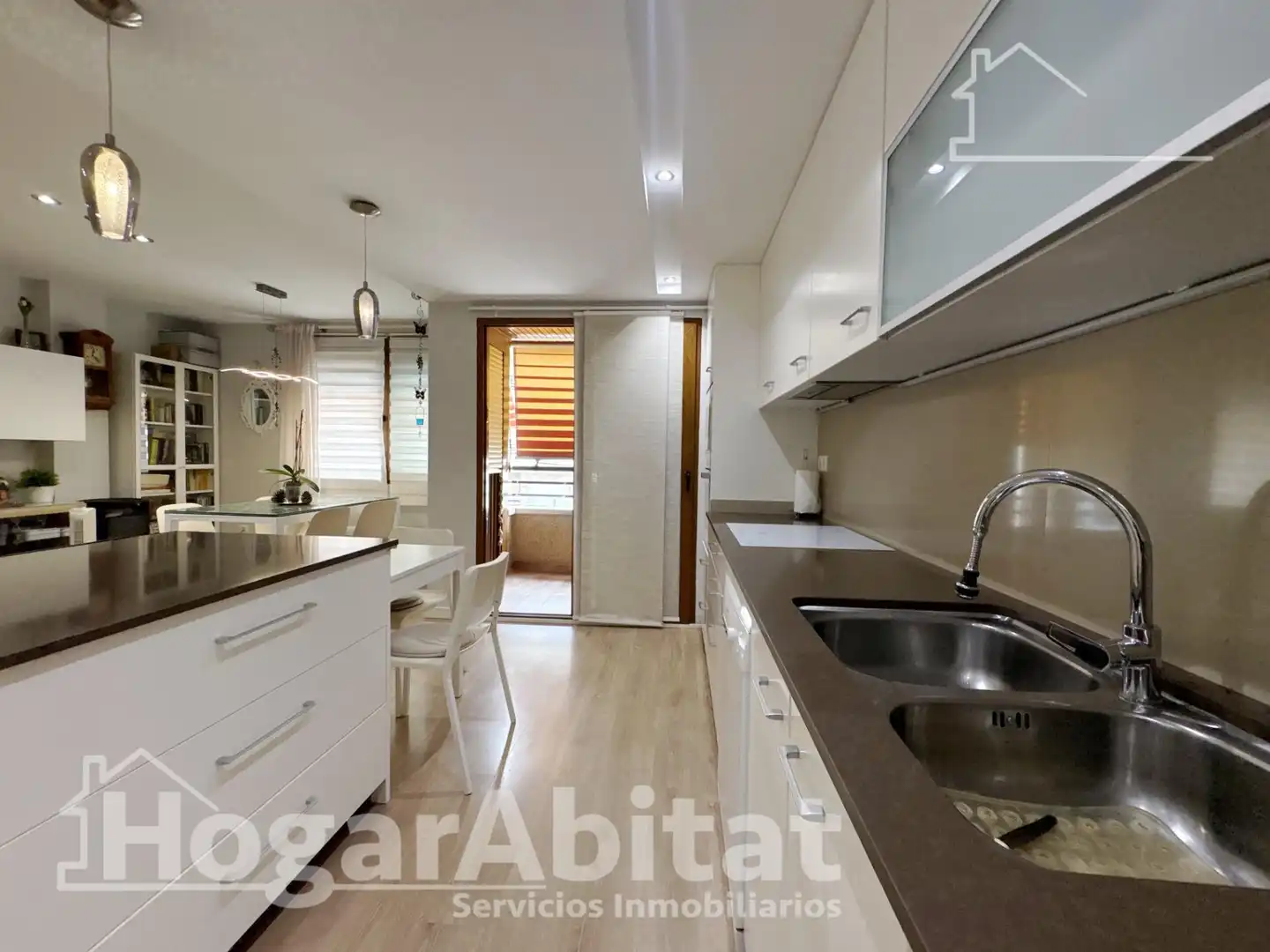 Cuina de Pis en venda en Gandia amb Aire condicionat i Balcó