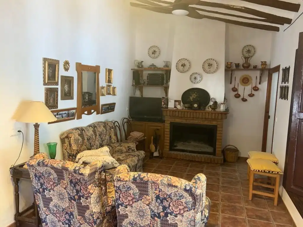 Sala de estar de Casa o chalet en venta en Totana con Jardín privado, Trastero y Piscina