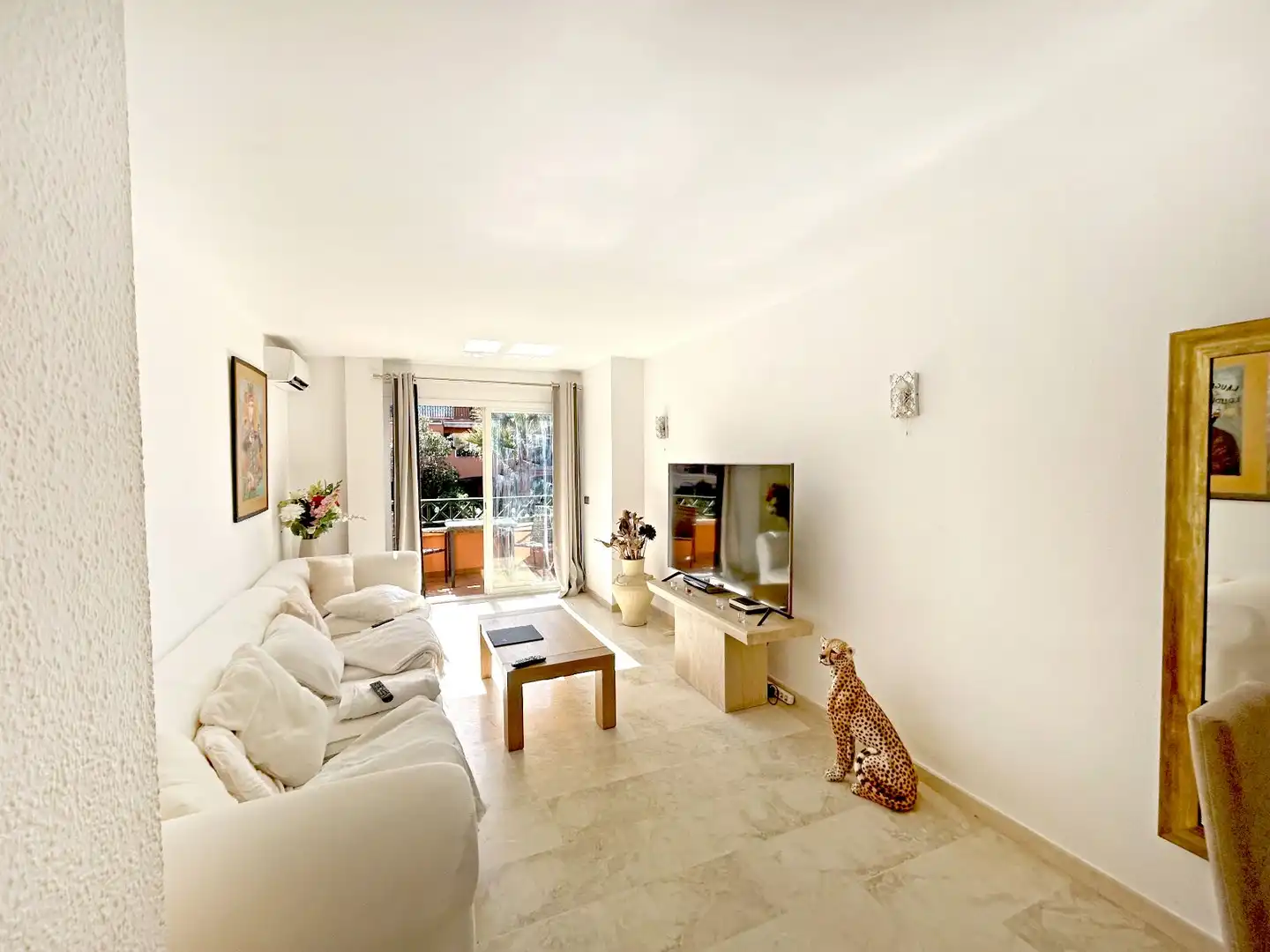 Sala d'estar de Dúplex en venda en Calvià amb Aire condicionat, Calefacció i Jardí privat