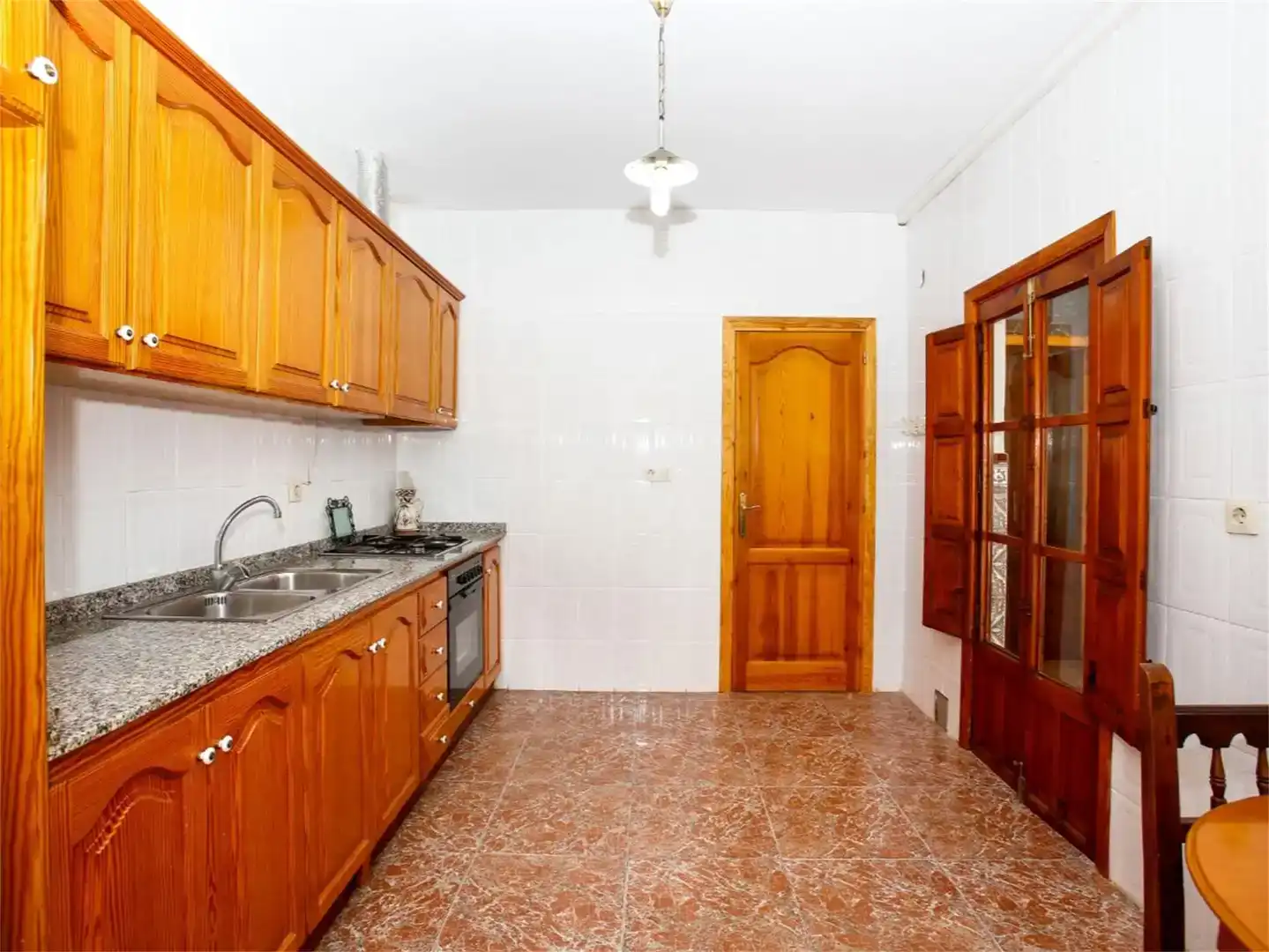 Cuina de Casa adosada en venda en Dénia amb Aire condicionat