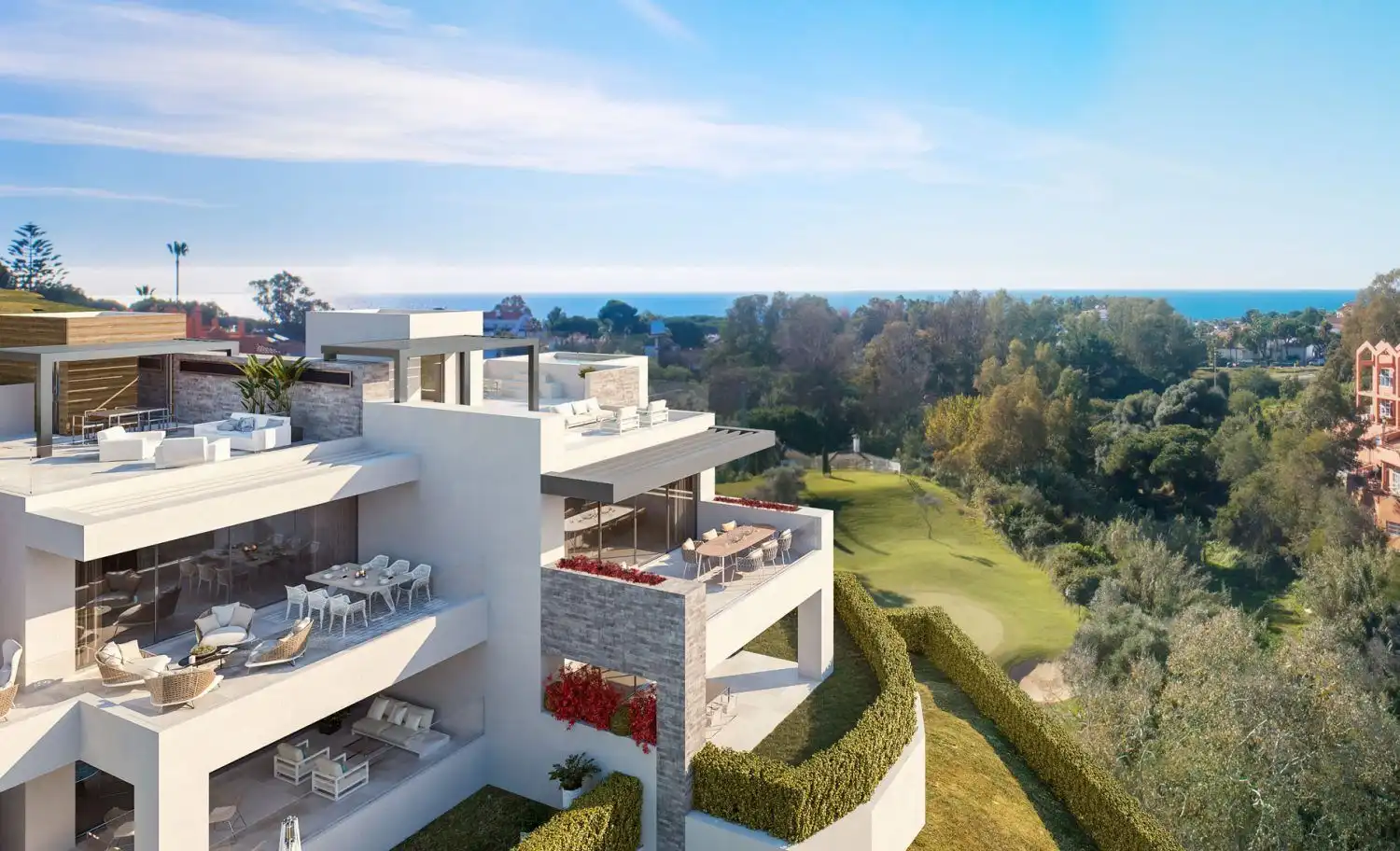 Vista exterior de Casa o xalet en venda en Marbella amb Aire condicionat, Calefacció i Jardí privat