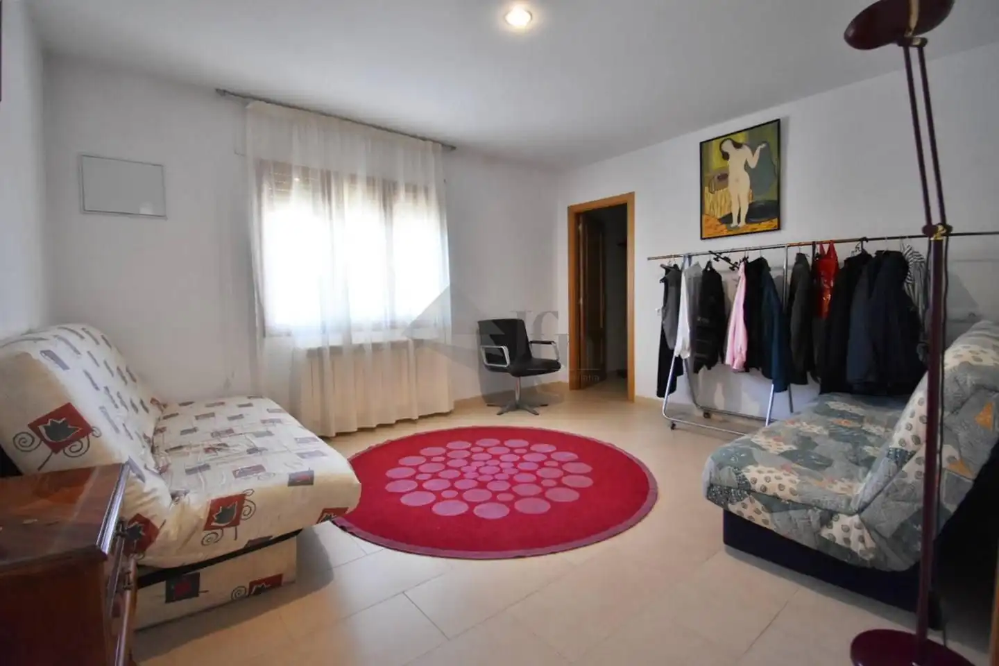 Dormitori de Casa o xalet en venda en Villaverde de Íscar amb Calefacció i Jardí privat