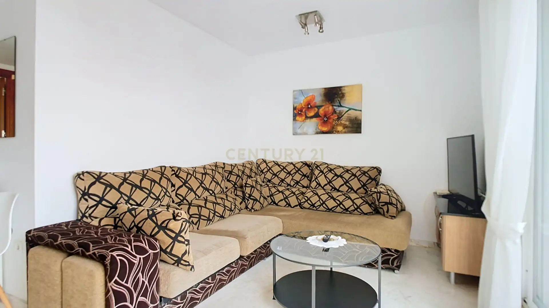 Living room of Apartments for rent in Mijas  with Air Conditioner and Washing machine