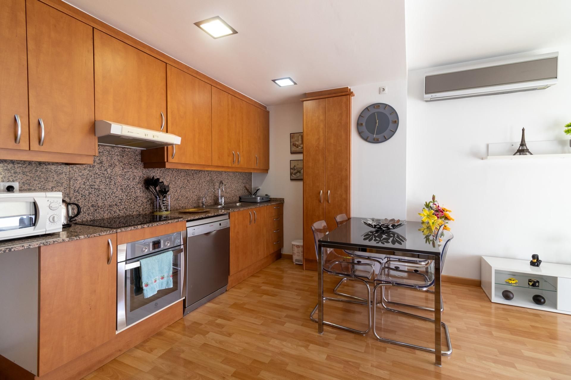 Kitchen of Flat for sale in Sabadell  with Heating, Parquet flooring and Storage room