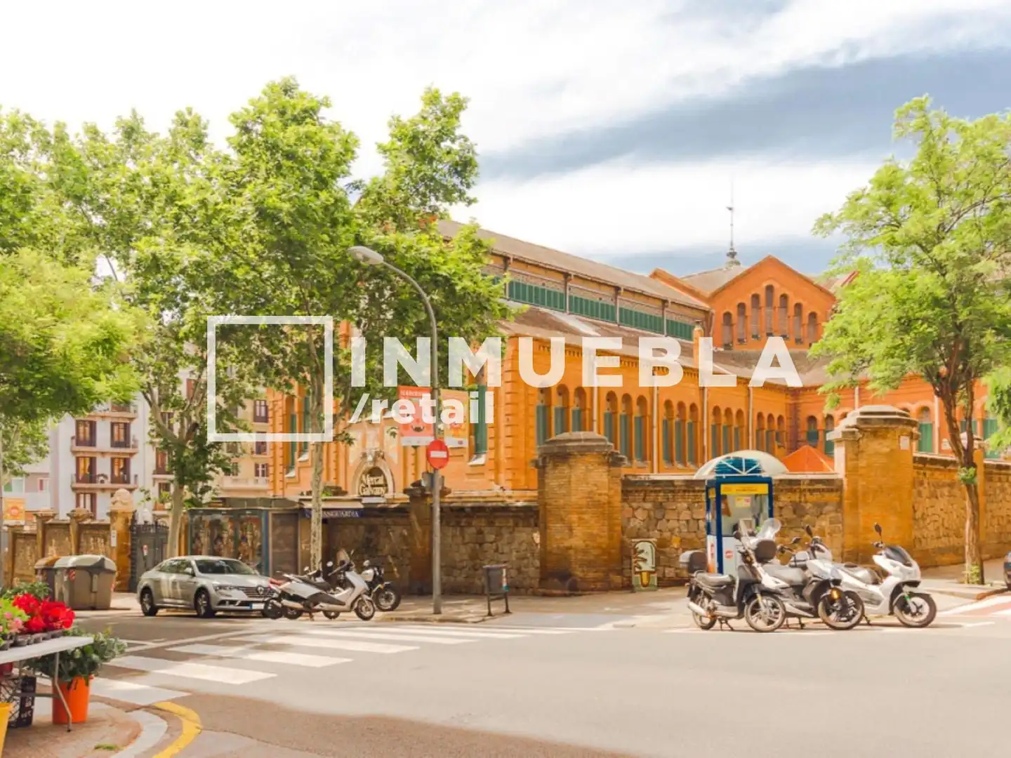 Vista exterior de Local de lloguer en Barcelona amb Aire condicionat