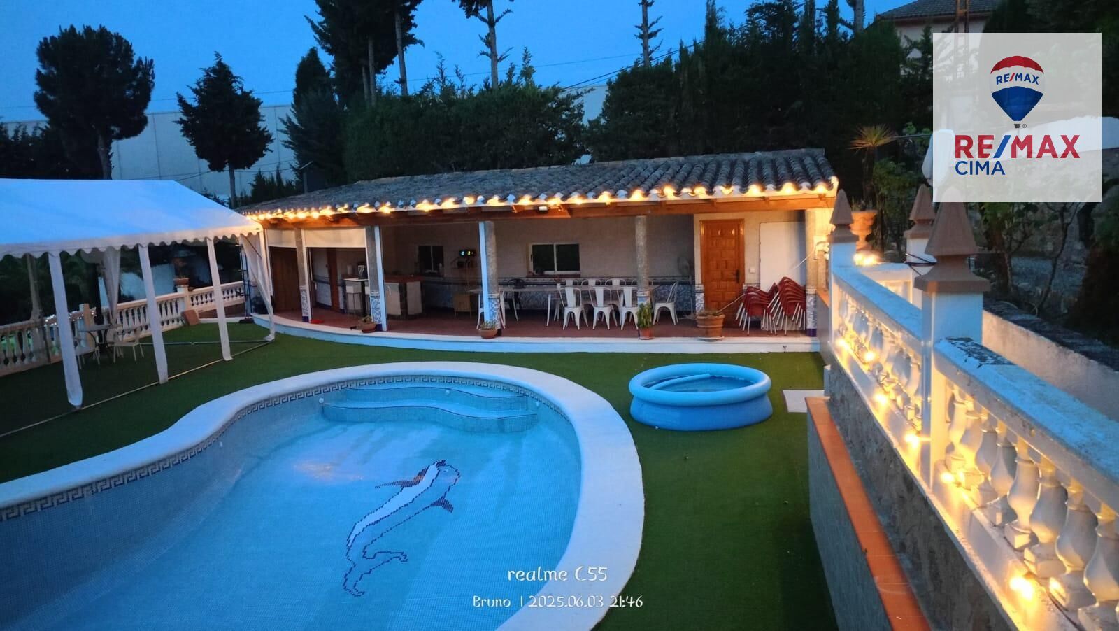 Piscina de Casa o xalet en venda en Cúllar amb Aire condicionat, Calefacció i Jardí privat