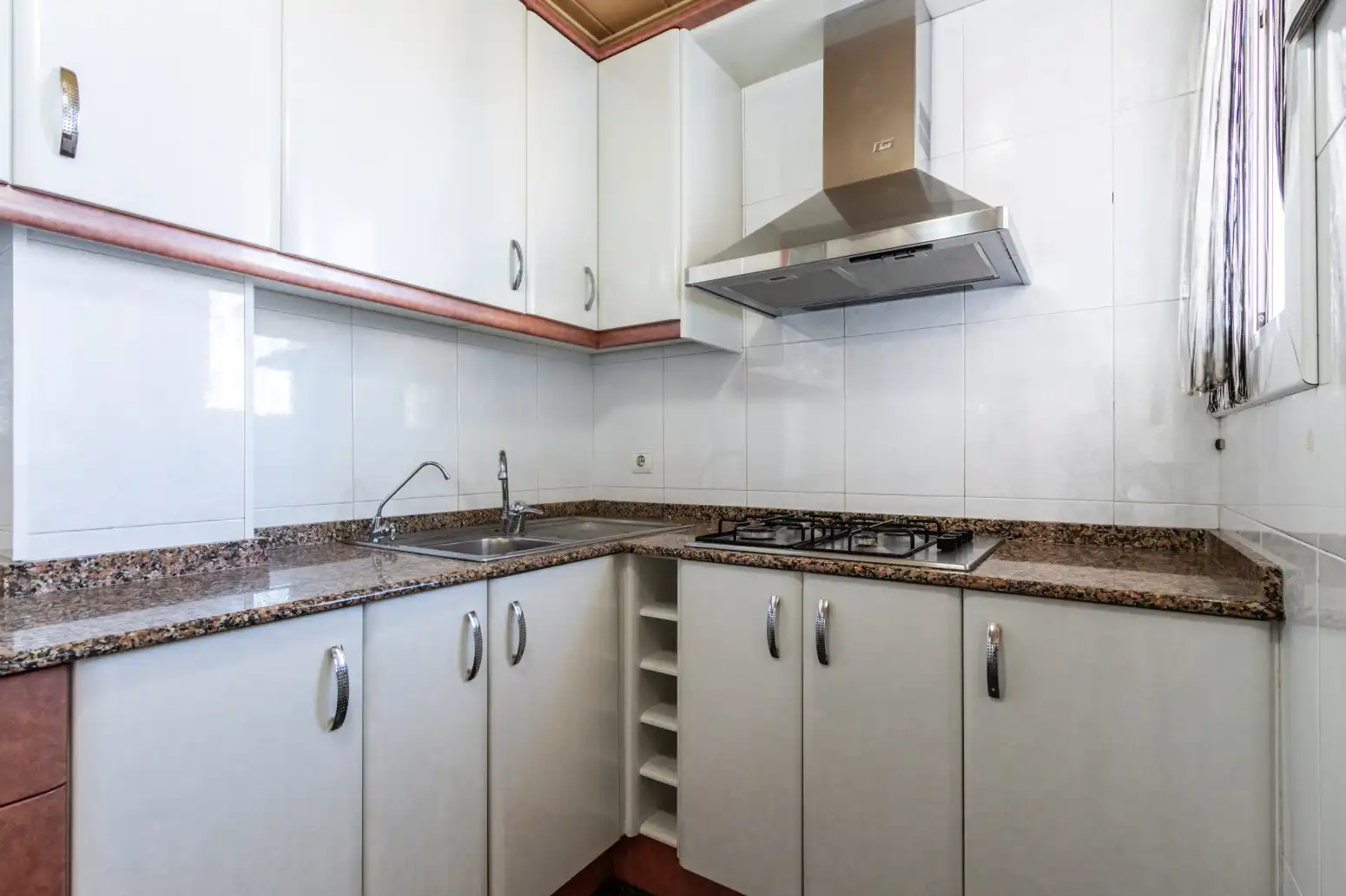 Kitchen of Flat for sale in Terrassa  with Heating, Storage room and Balcony
