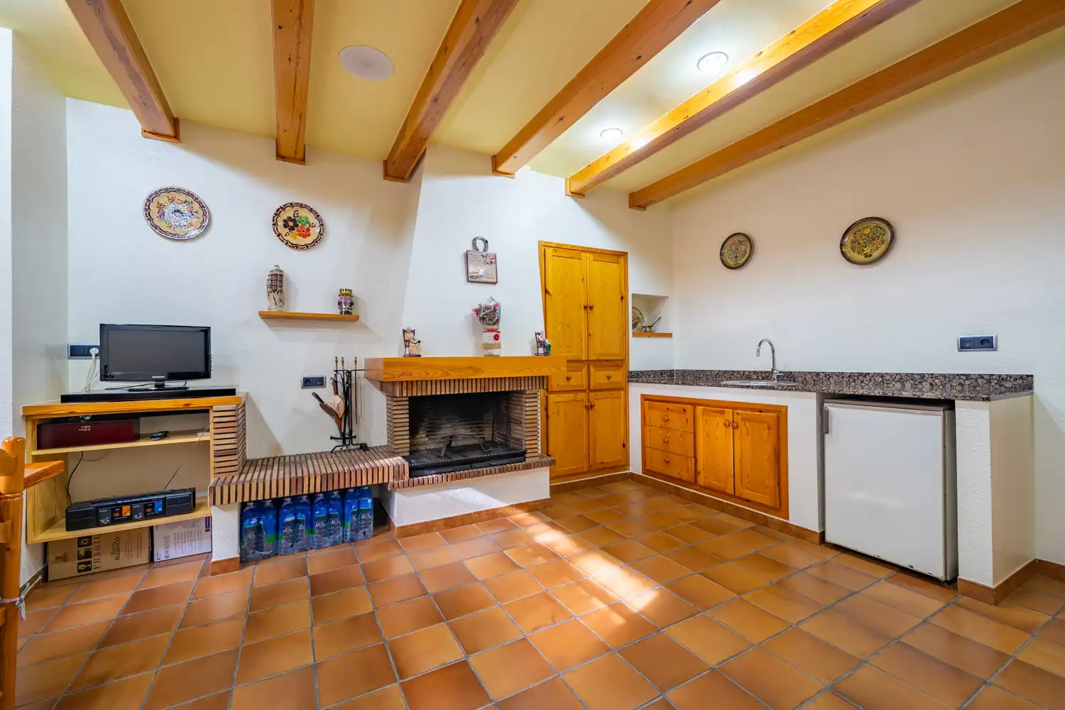Cocina de Casa o chalet en venta en Blanes con Aire acondicionado, Calefacción y Jardín privado