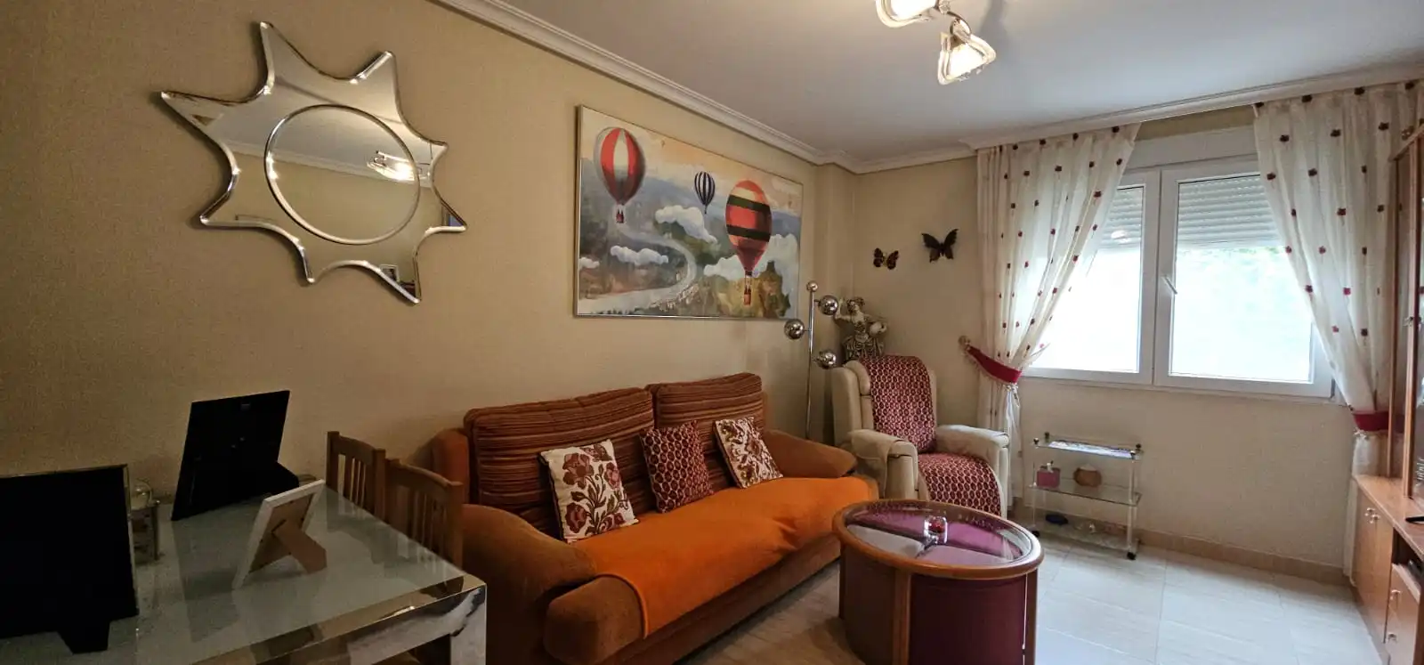 Sala de estar de Piso en venta en Puertollano con Calefacción y Amueblado