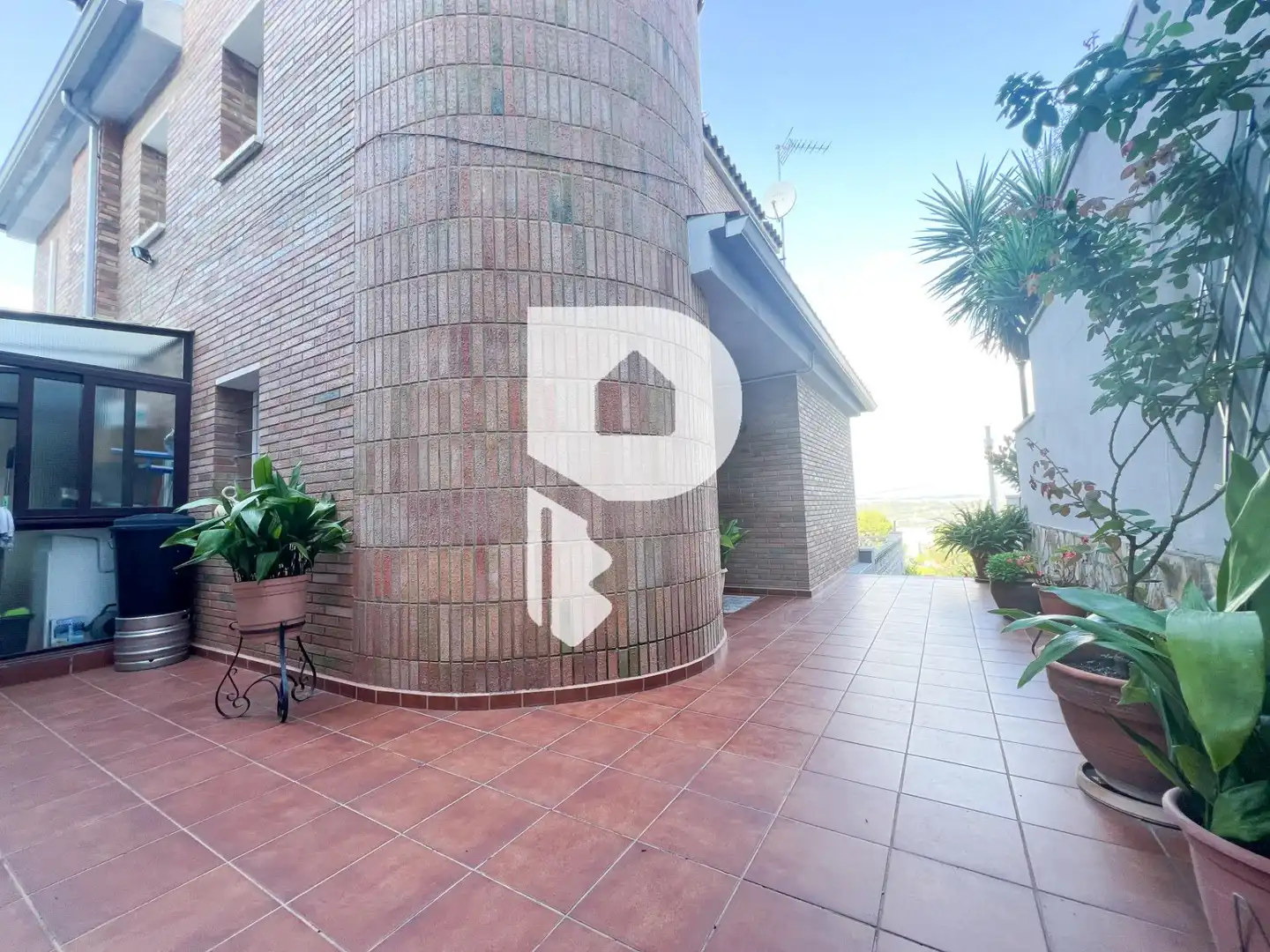 Terrace of Houses for sale in Sant Andreu de la Barca  with Air Conditioner, Heating and Private garden