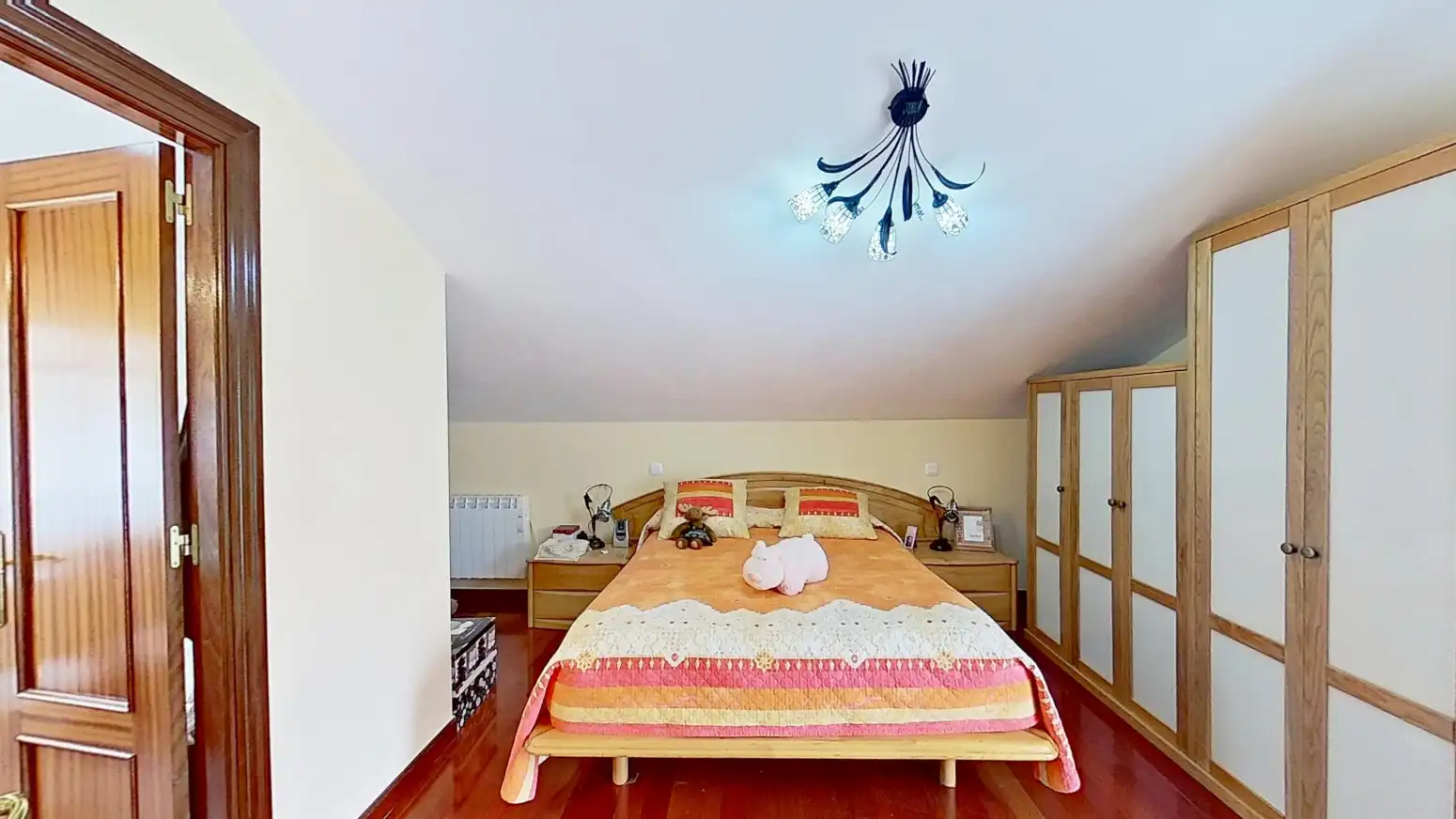 Dormitori de Casa adosada en venda en Argoños  amb Calefacció, Parquet i Terrassa