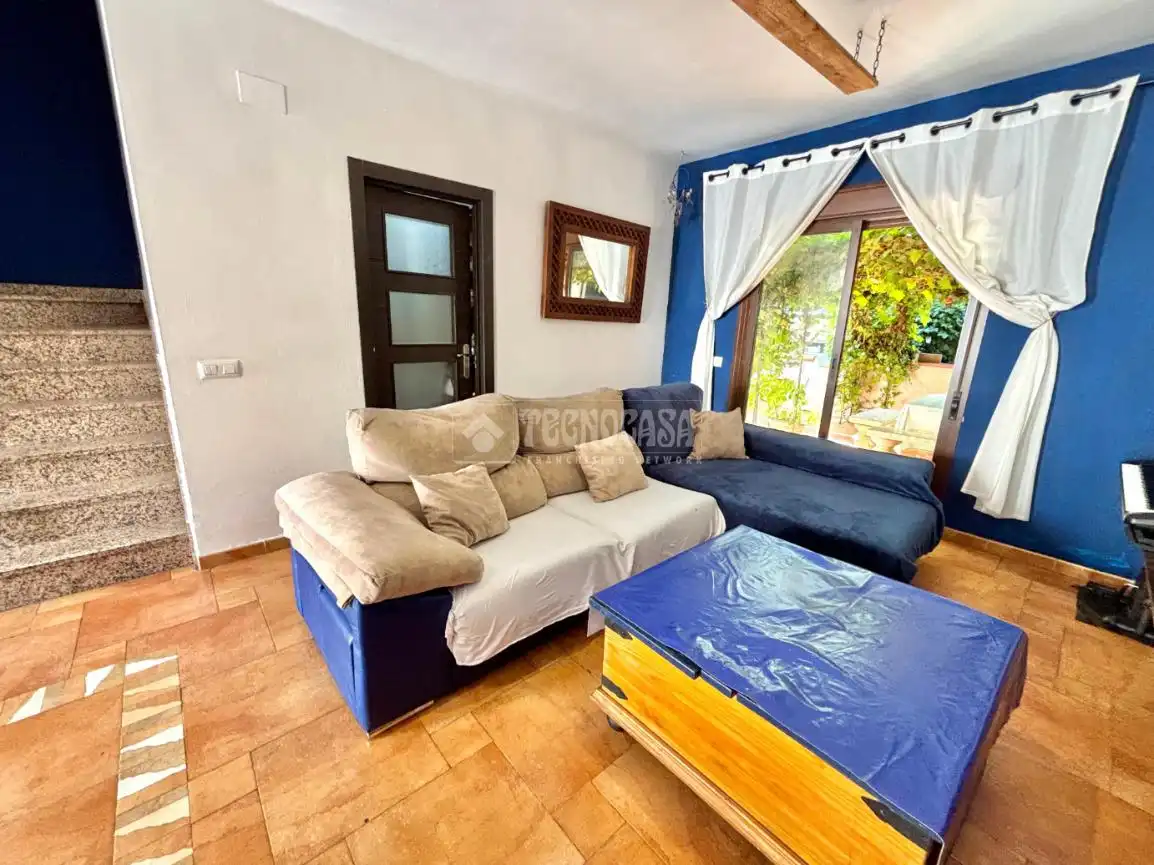 Living room of Detached homes for sale in Benalmádena  with Air Conditioner, Heating and Terrace