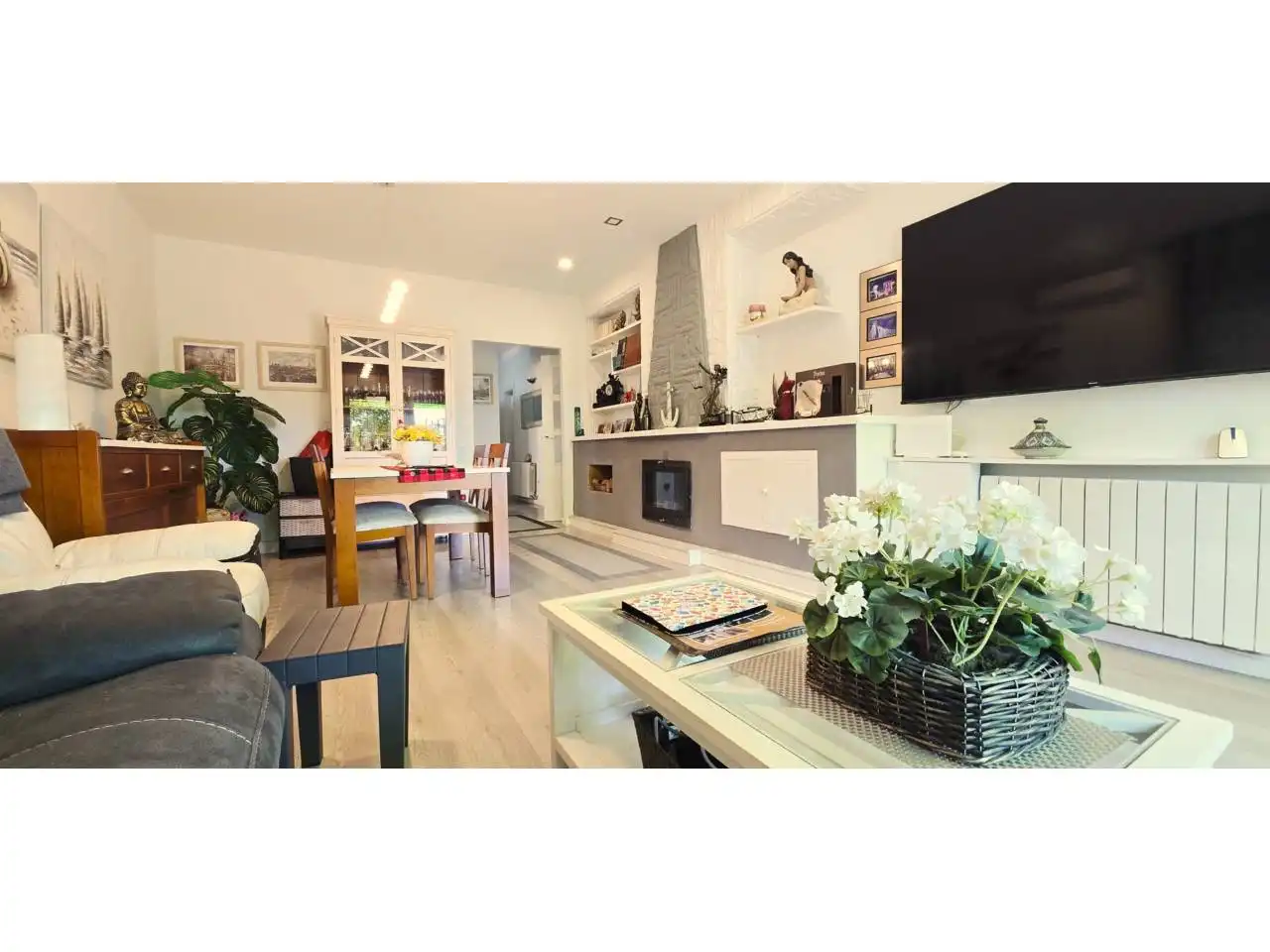 Sala d'estar de Casa o xalet en venda en Torredembarra amb Aire condicionat, Calefacció i Jardí privat