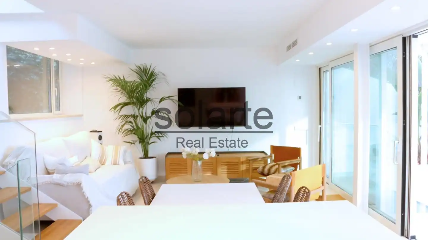Sala d'estar de Casa o xalet de lloguer en Sitges