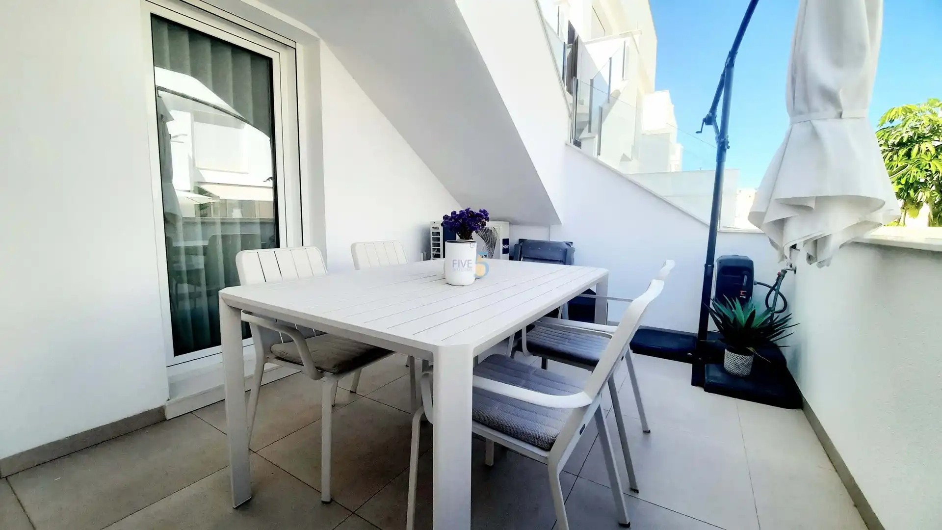 Terraza de Piso en venta en Pilar de la Horadada con Aire acondicionado, Terraza y Piscina