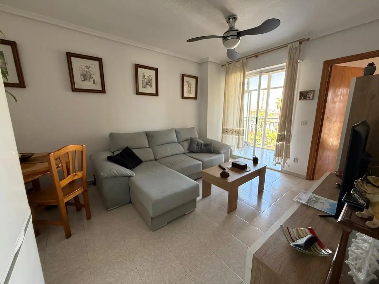 Sala de estar de Piso en venta en Santa Pola
