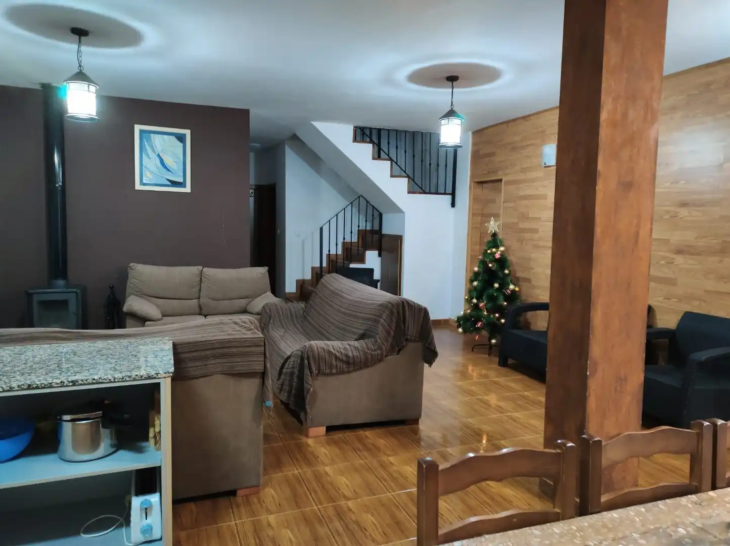 Sala de estar de Casa o chalet en venta en Moratalla con Calefacción, Jardín privado y Terraza