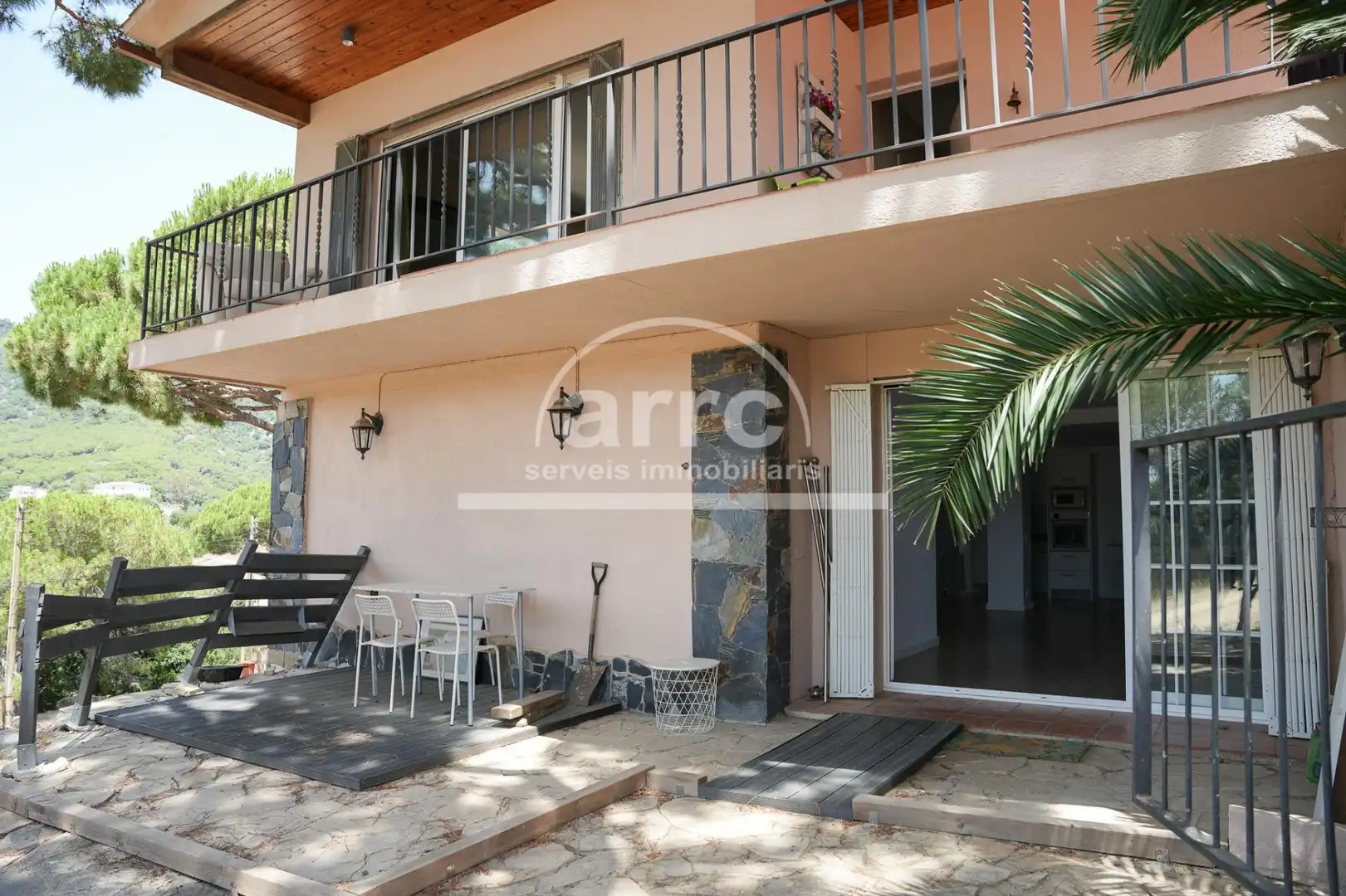Garden of Houses for sale in Cabrils  with Heating, Private garden and Parquet flooring