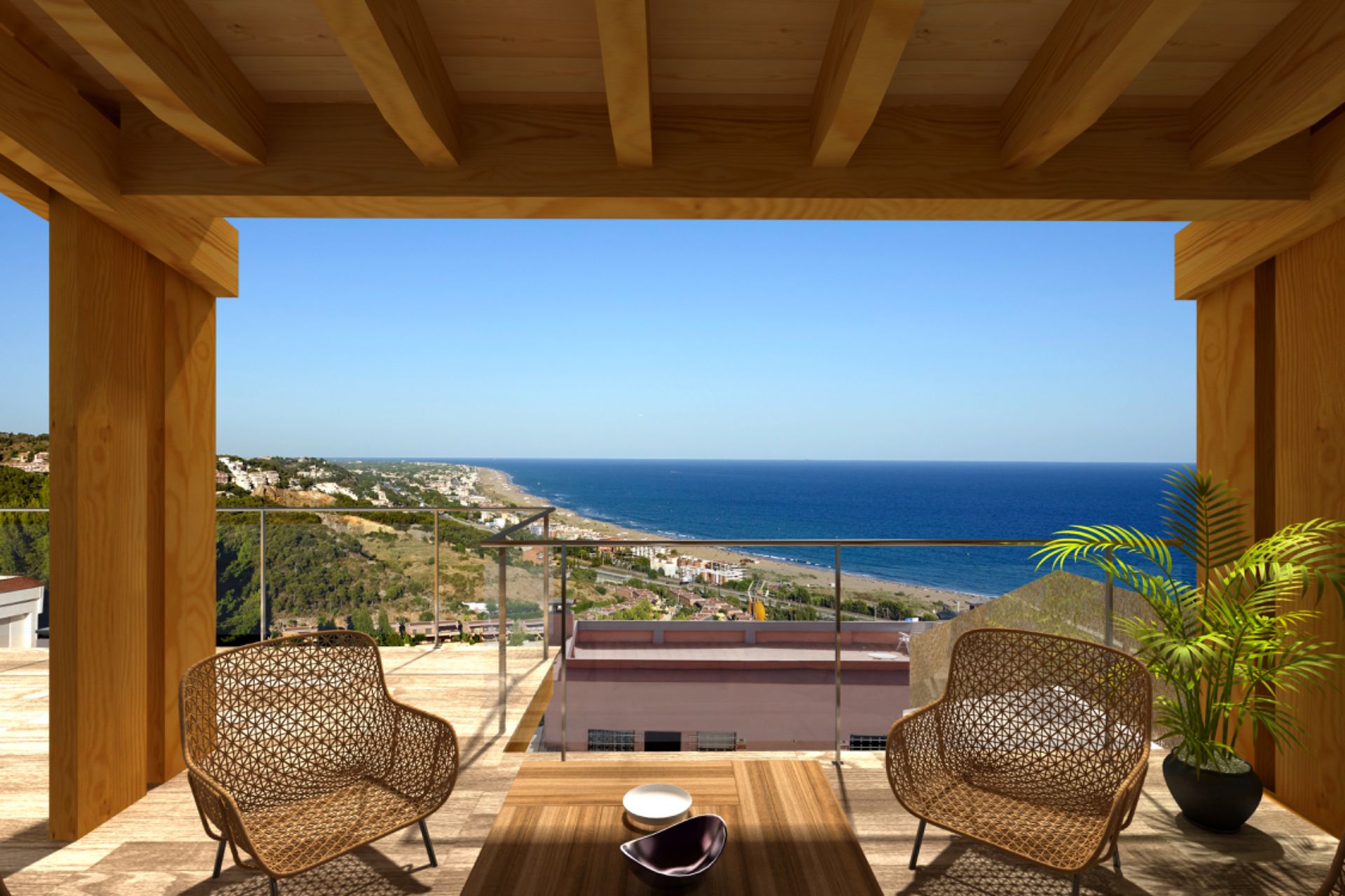 Terrassa de Casa o xalet en venda en Sitges amb Jardí privat i Terrassa