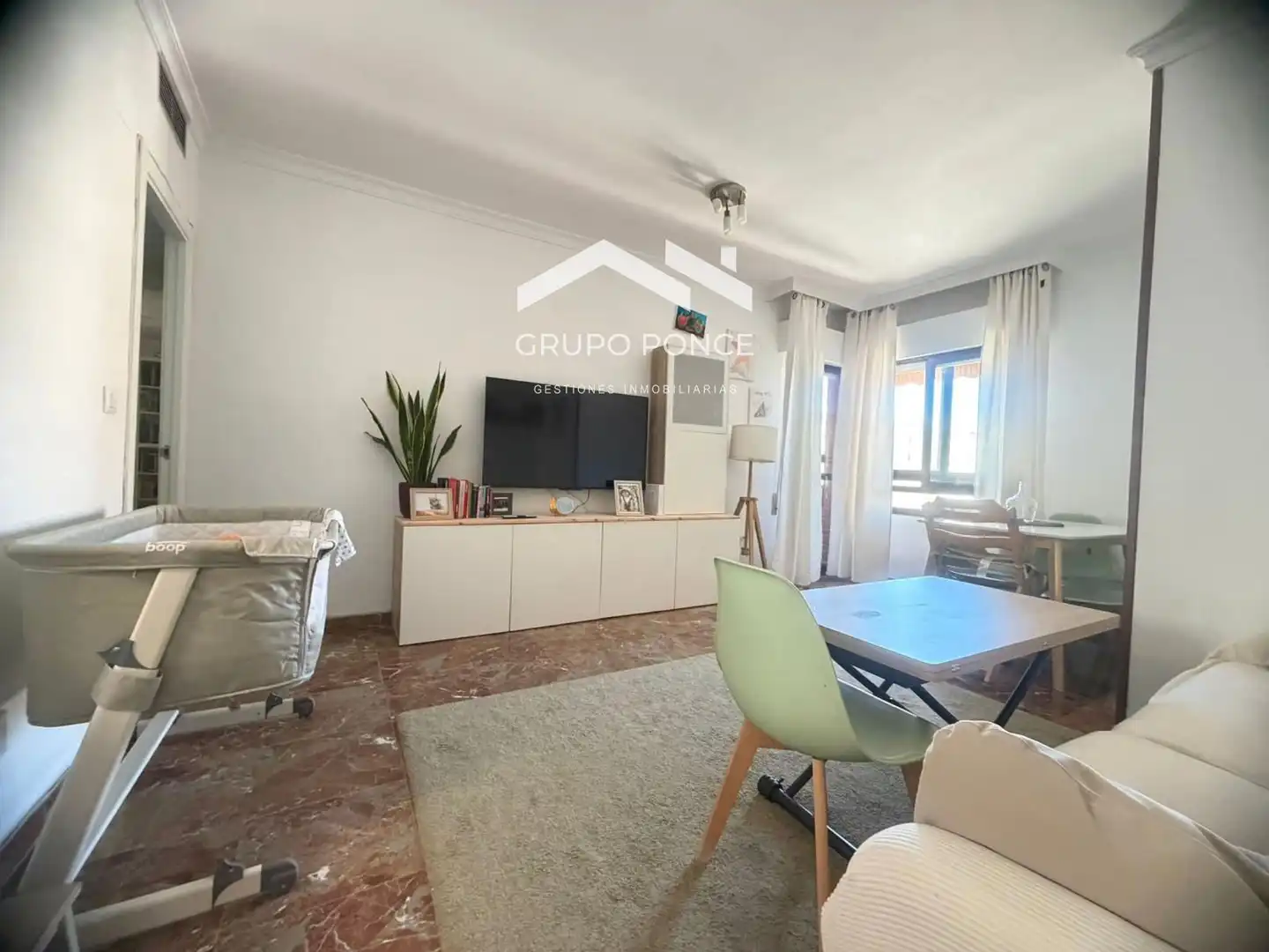 Sala de estar de Piso en venta en Jerez de la Frontera con Aire acondicionado, Terraza y Trastero