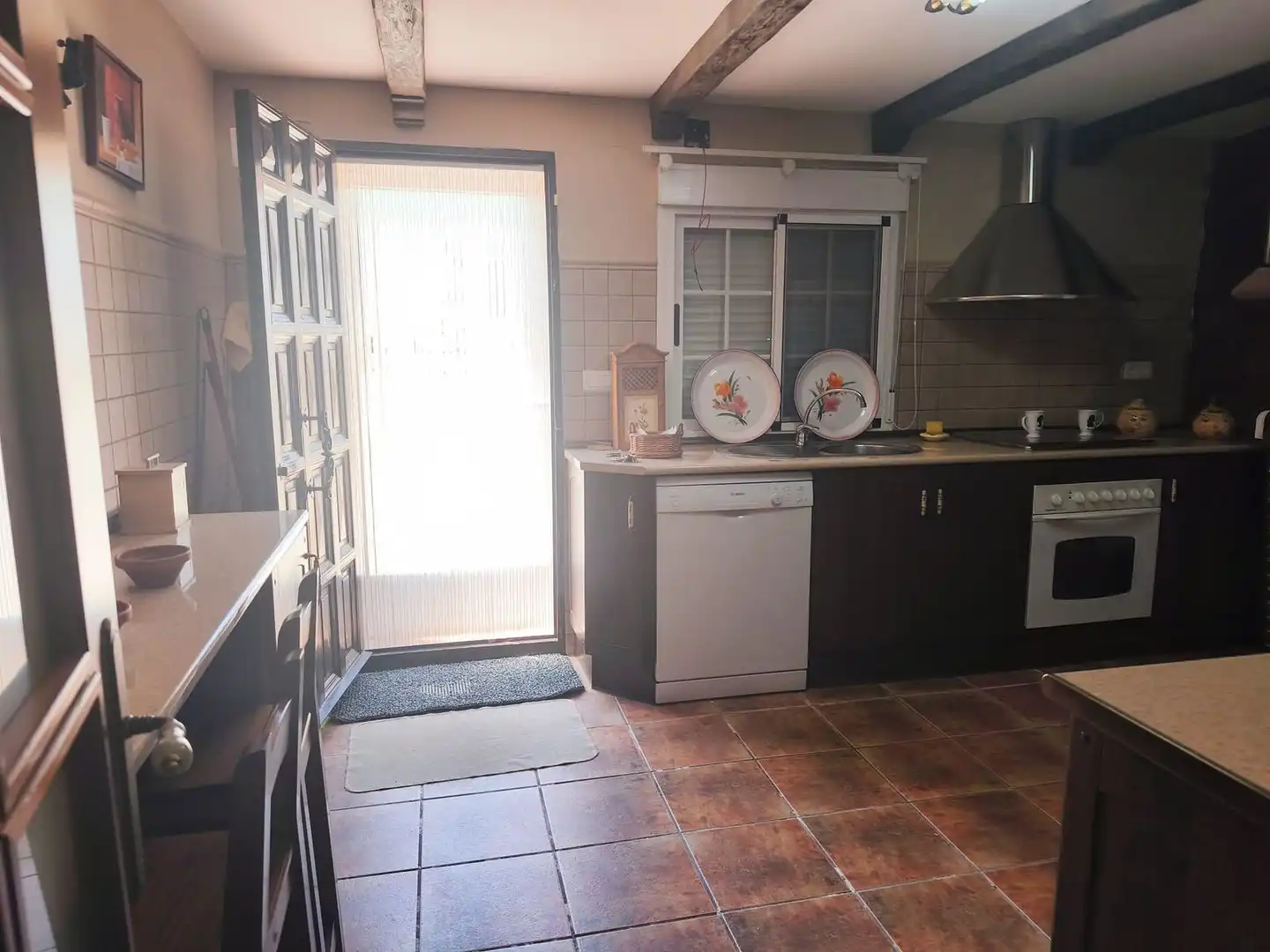 Cuina de Casa o xalet en venda en Brazatortas amb Aire condicionat, Calefacció i Jardí privat